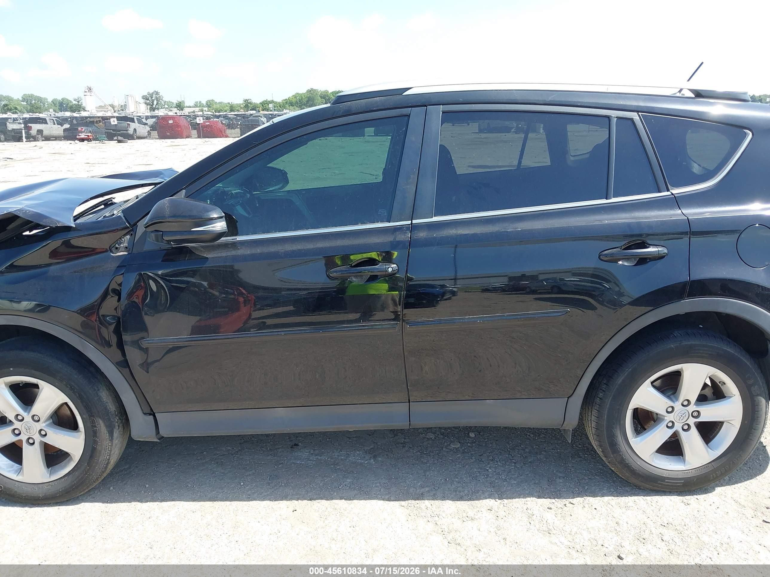 2013 Toyota Rav4 Xle Black vin: 2T3WFREVXDW058667