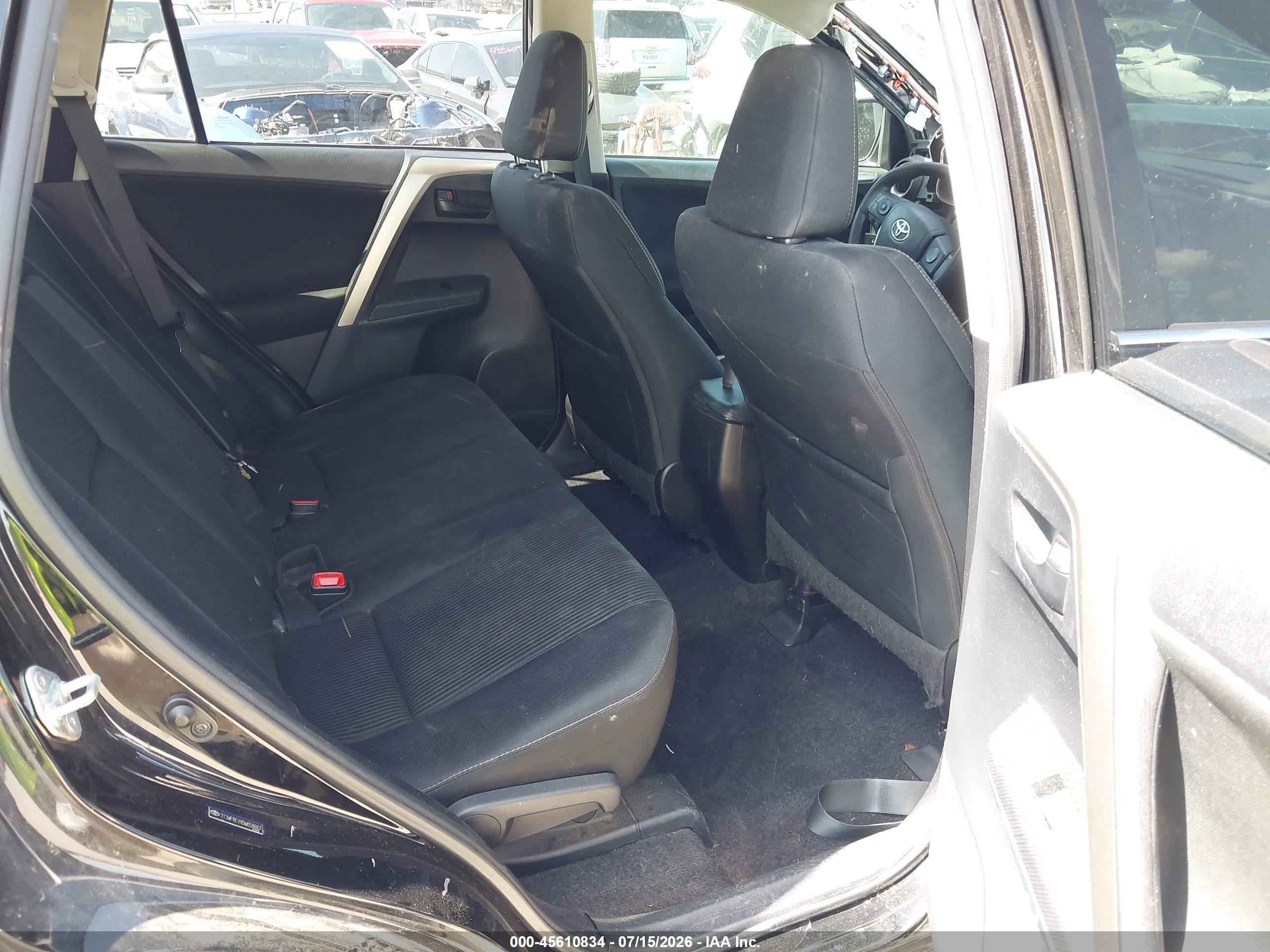 2013 Toyota Rav4 Xle Black vin: 2T3WFREVXDW058667
