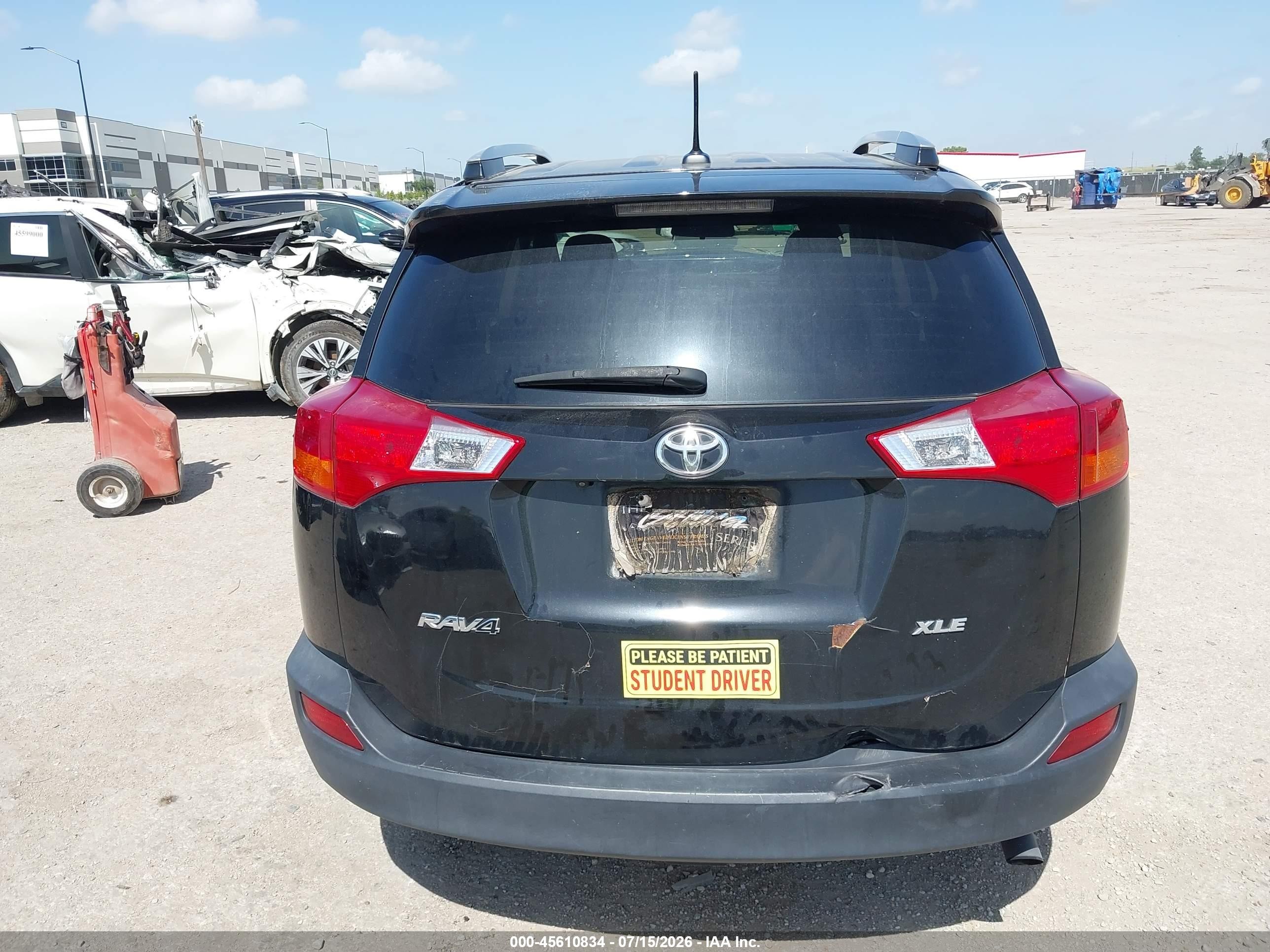 2013 Toyota Rav4 Xle Black vin: 2T3WFREVXDW058667