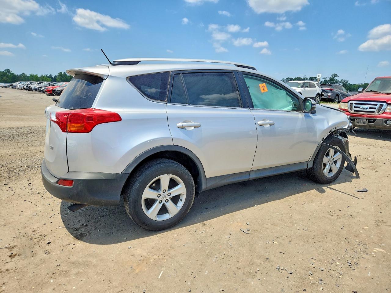 2013 Toyota Rav4 Xle Silver vin: 2T3WFREVXDW060676