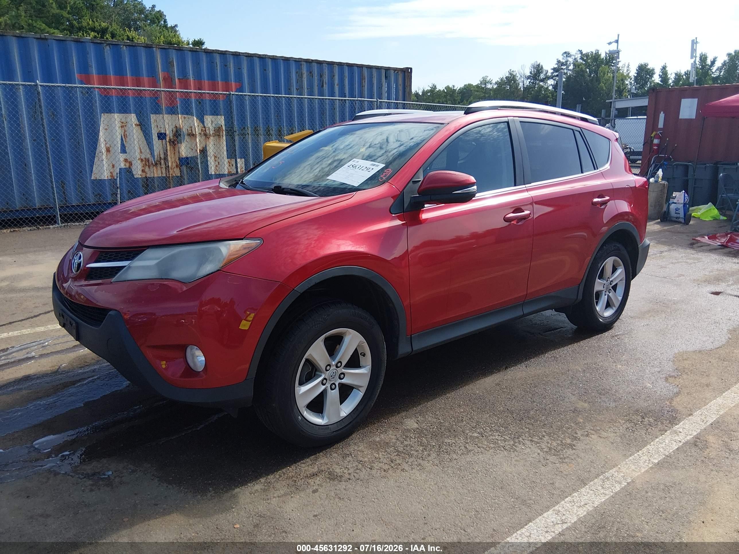 2013 Toyota Rav4 Xle Maroon vin: 2T3WFREVXDW065389