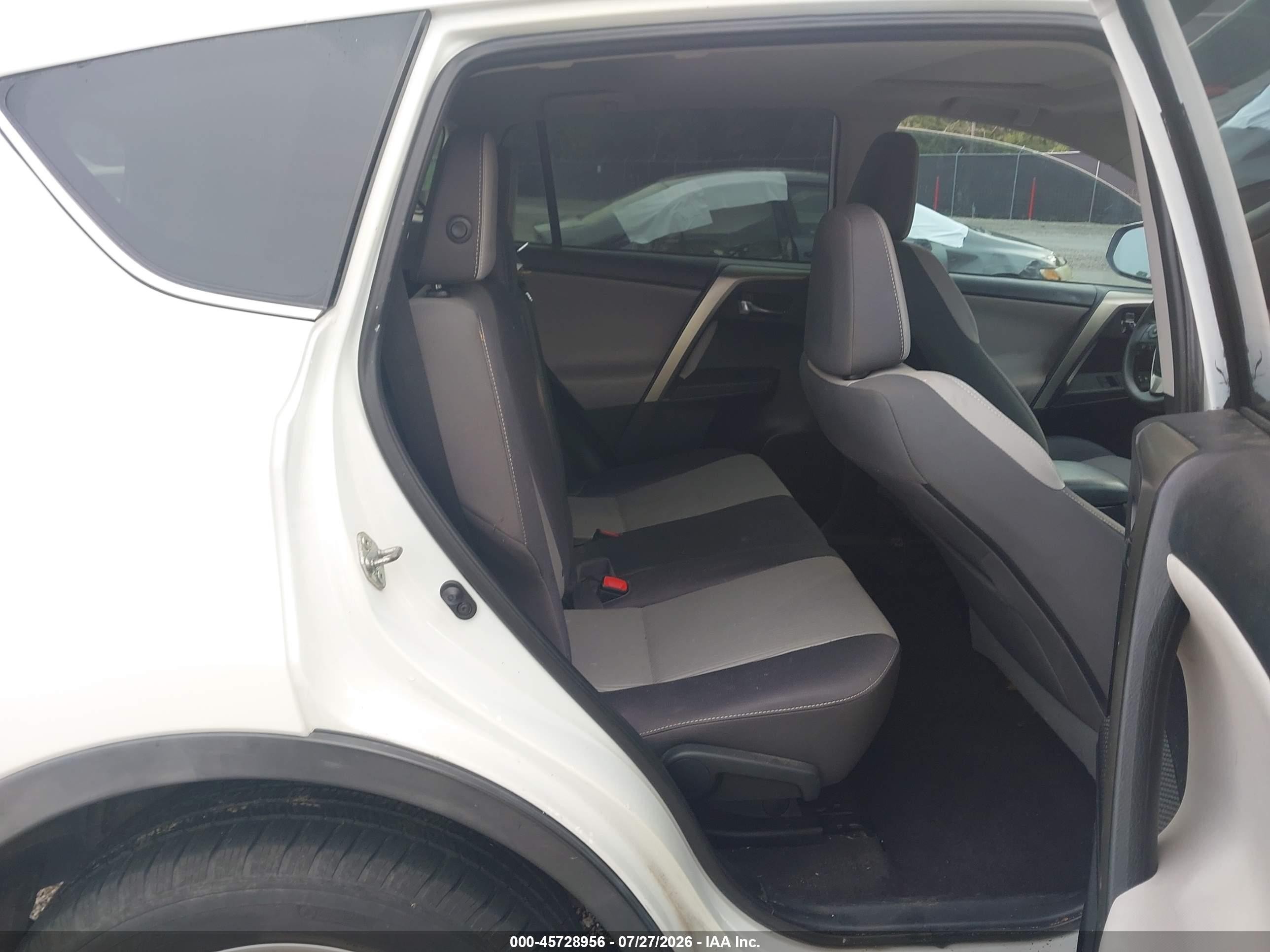 2014 Toyota Rav4 Xle White vin: 2T3WFREVXEW118870