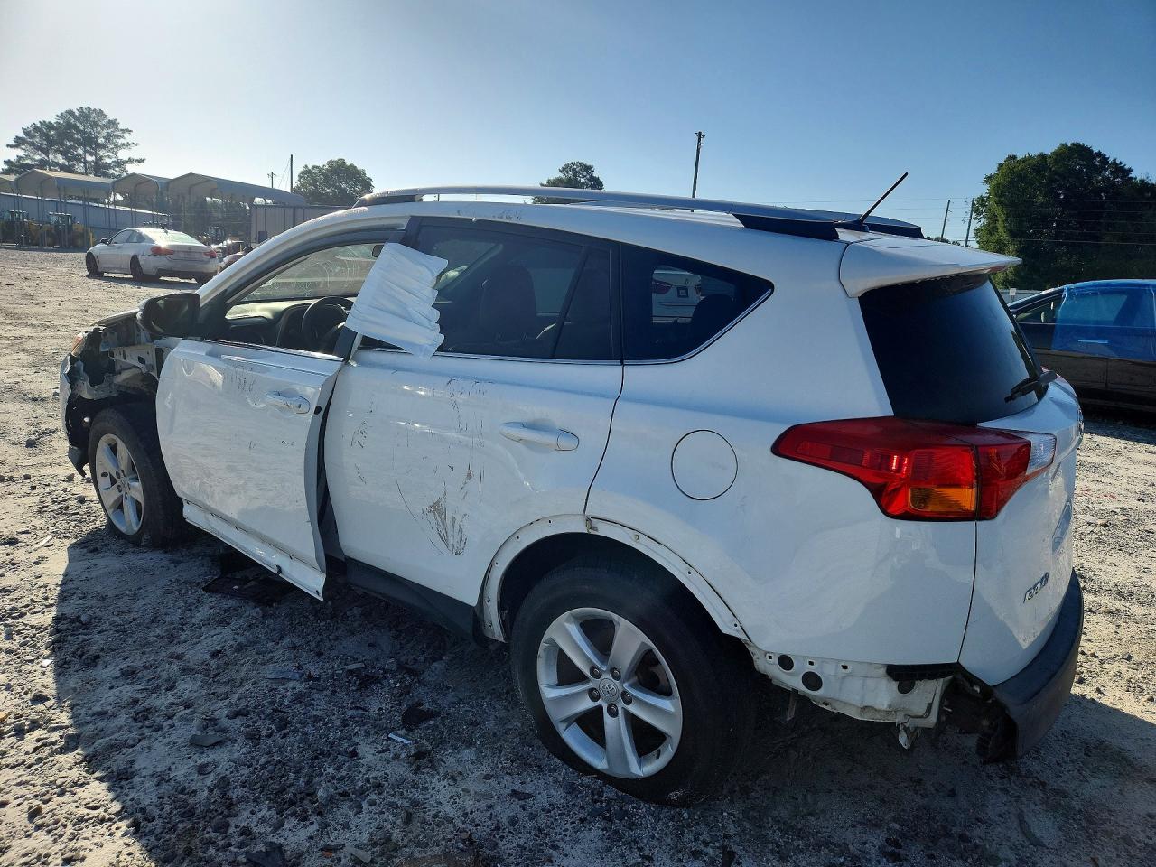 2014 Toyota Rav4 Xle Белый vin: 2T3WFREVXEW122501
