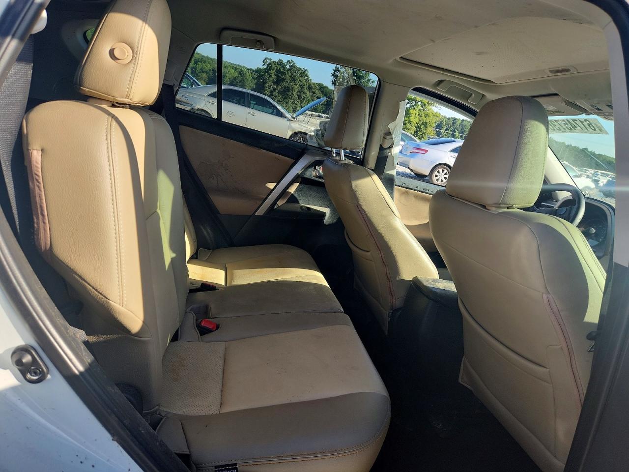 2014 Toyota Rav4 Xle Белый vin: 2T3WFREVXEW122501