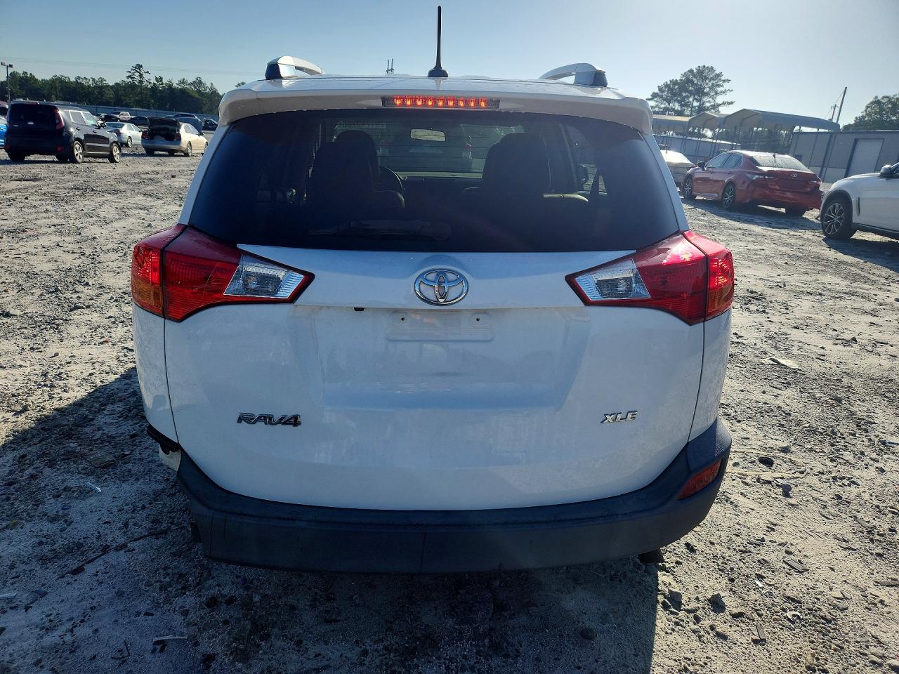 2014 Toyota Rav4 Xle Белый vin: 2T3WFREVXEW122501
