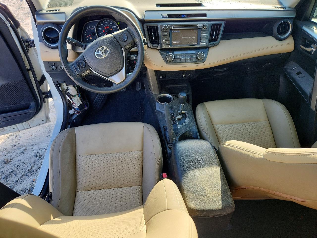 2014 Toyota Rav4 Xle Белый vin: 2T3WFREVXEW122501