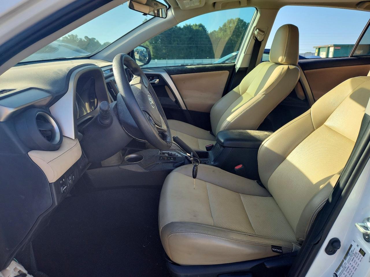 2014 Toyota Rav4 Xle Белый vin: 2T3WFREVXEW122501