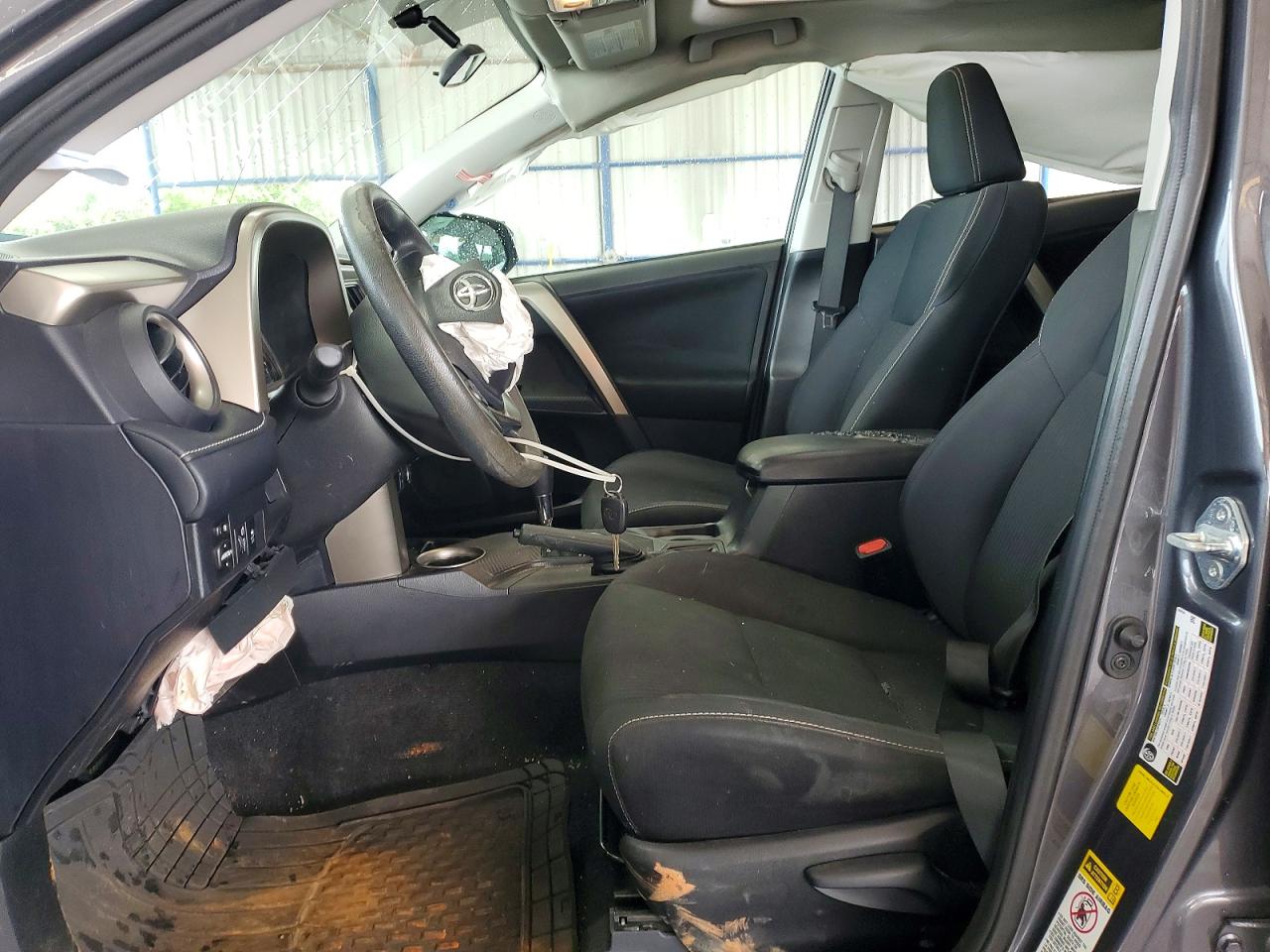 2015 Toyota Rav4 Xle Gray vin: 2T3WFREVXFW136951