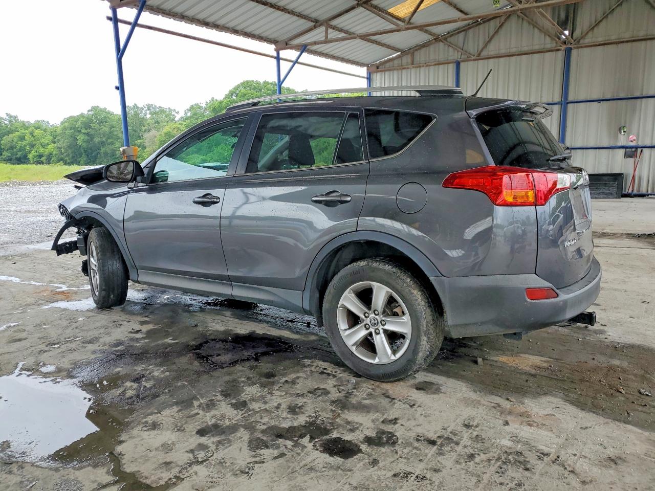 2015 Toyota Rav4 Xle Gray vin: 2T3WFREVXFW136951