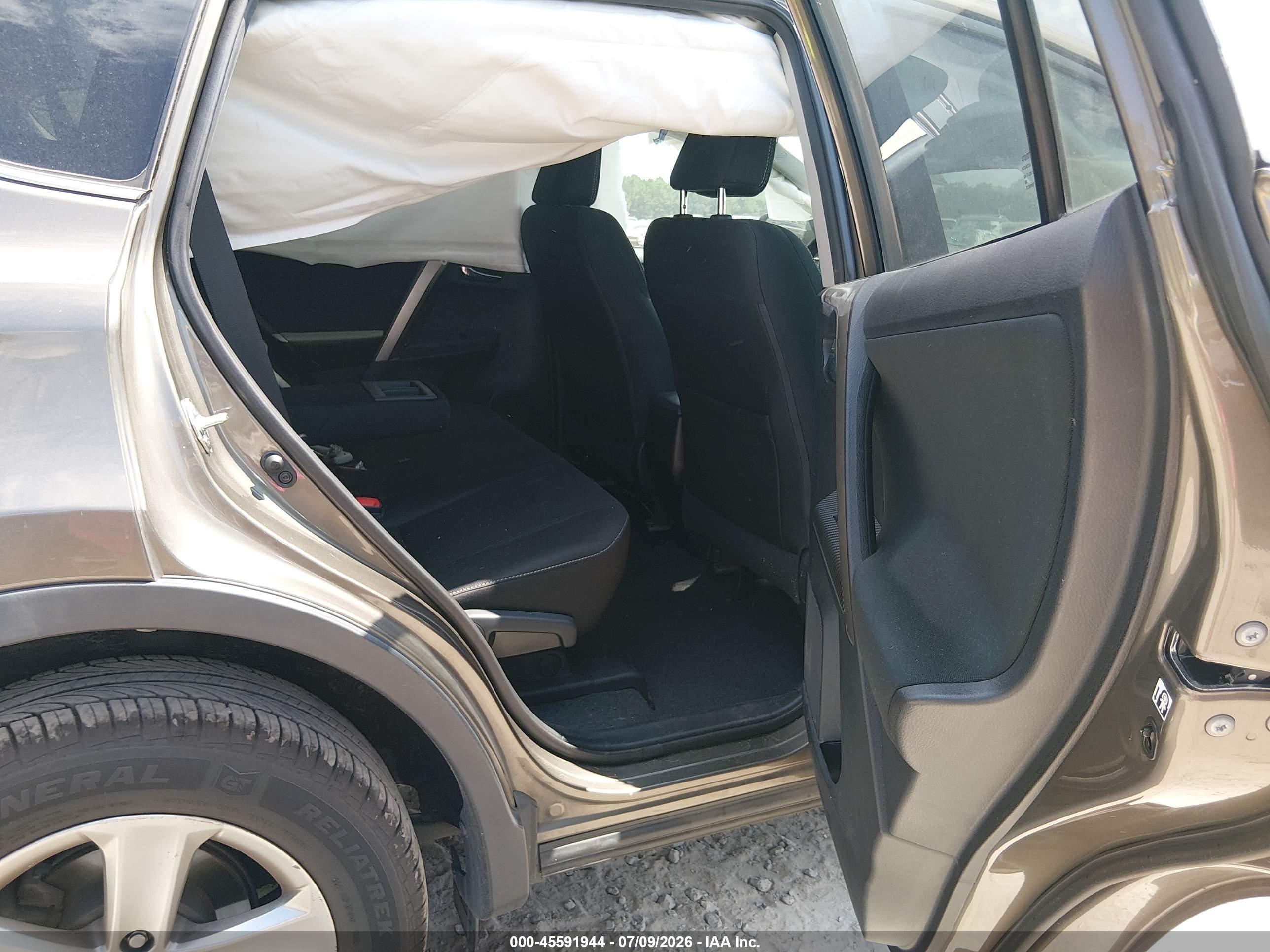 2015 Toyota Rav4 Xle Tan vin: 2T3WFREVXFW142801
