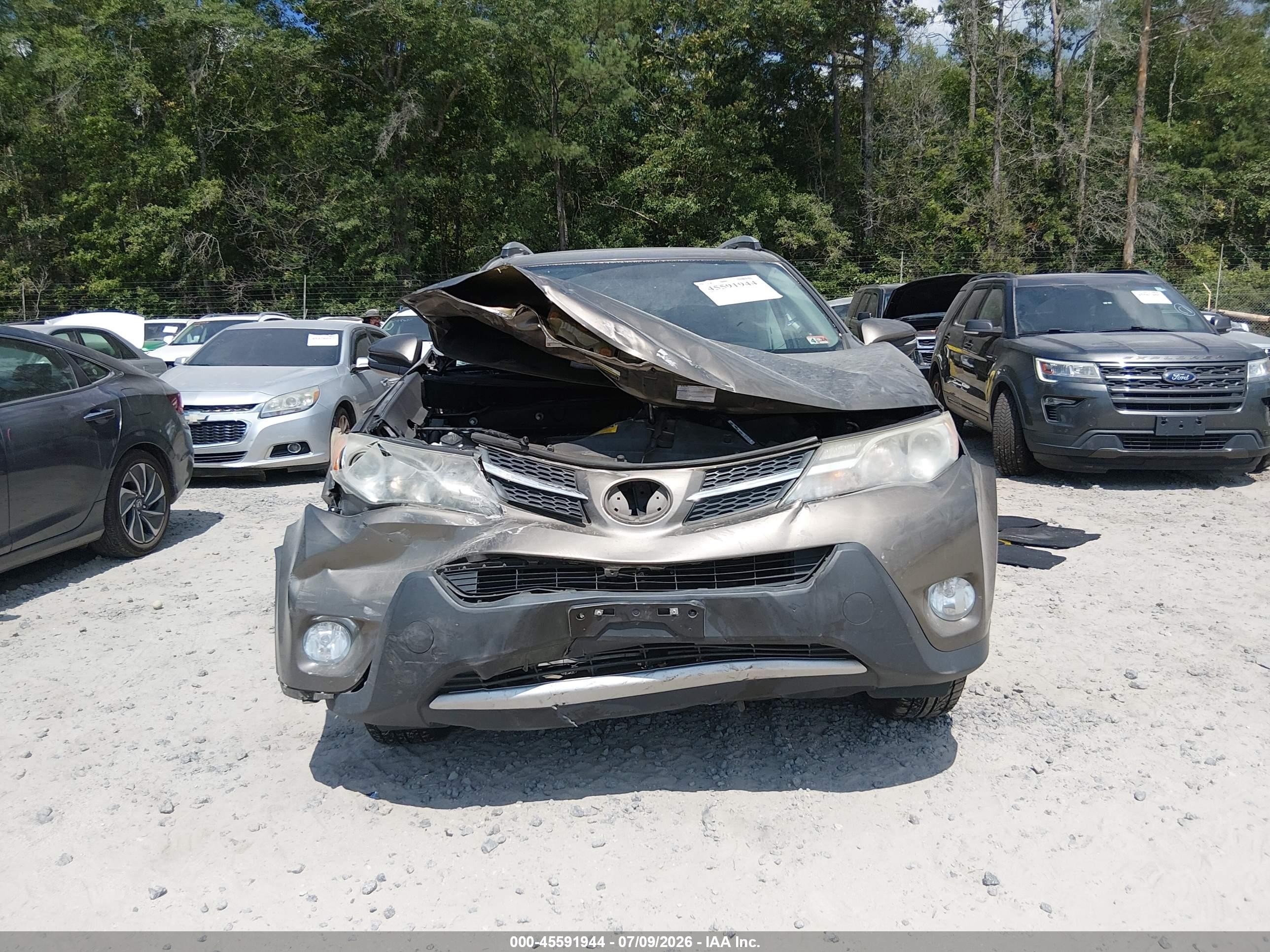 2015 Toyota Rav4 Xle Tan vin: 2T3WFREVXFW142801