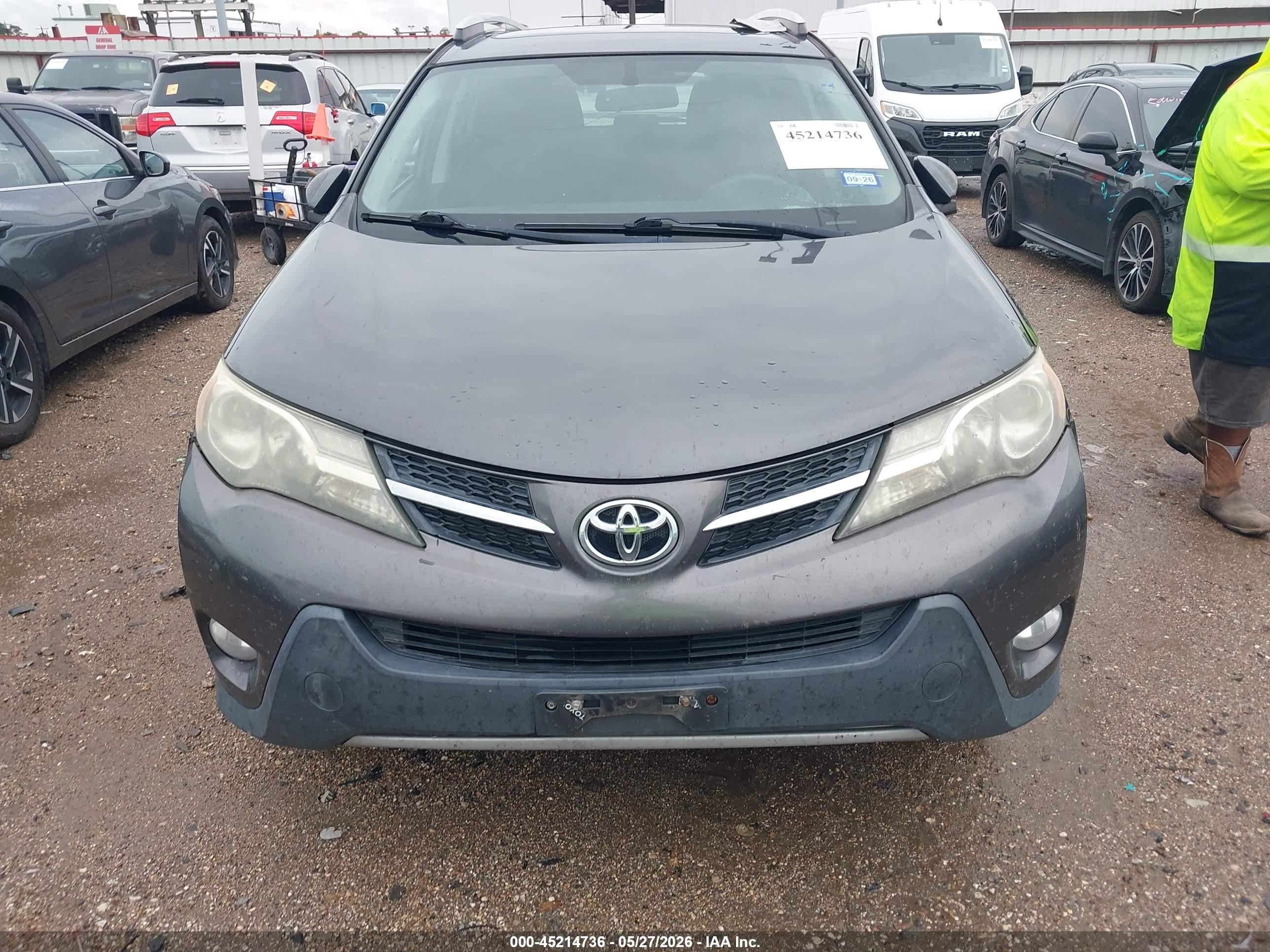 2015 Toyota Rav4 Xle Gray vin: 2T3WFREVXFW149330