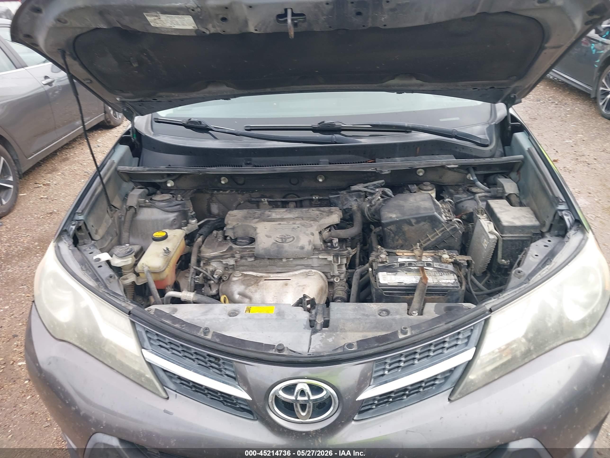 2015 Toyota Rav4 Xle Gray vin: 2T3WFREVXFW149330