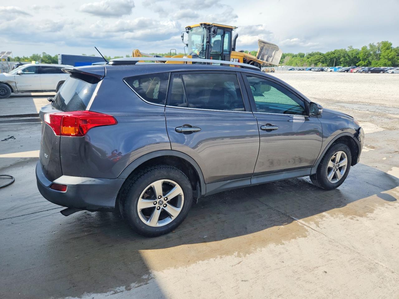 2015 Toyota Rav4 Xle Gray vin: 2T3WFREVXFW163857