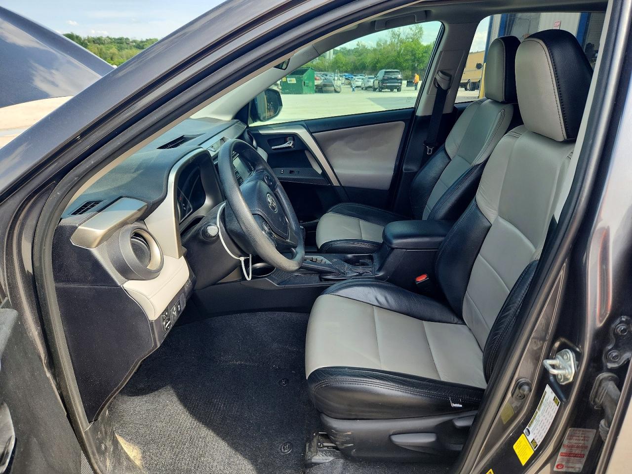 2015 Toyota Rav4 Xle Gray vin: 2T3WFREVXFW163857