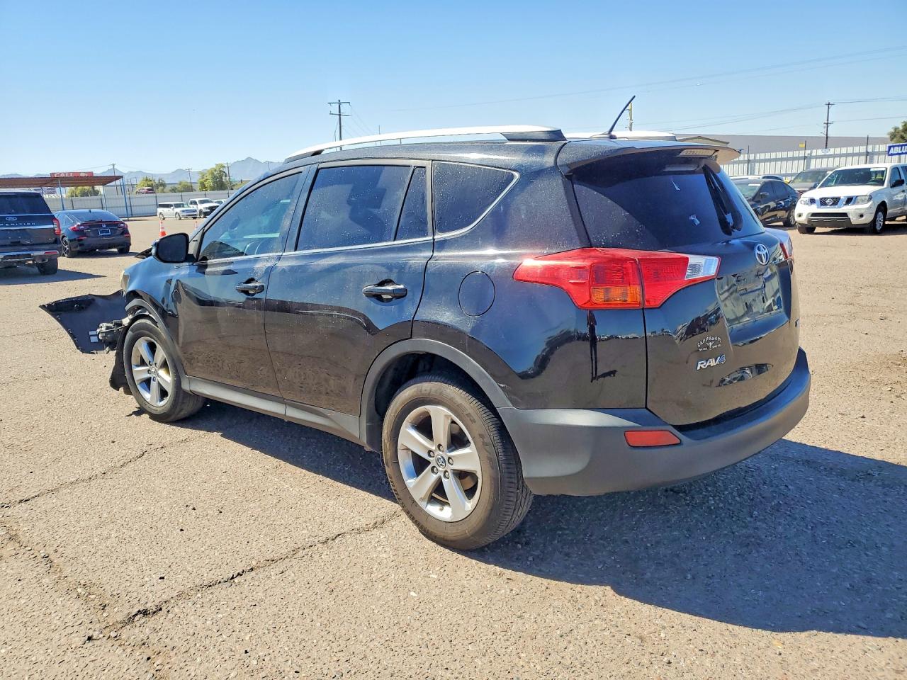 2015 Toyota Rav4 Xle Black vin: 2T3WFREVXFW195899