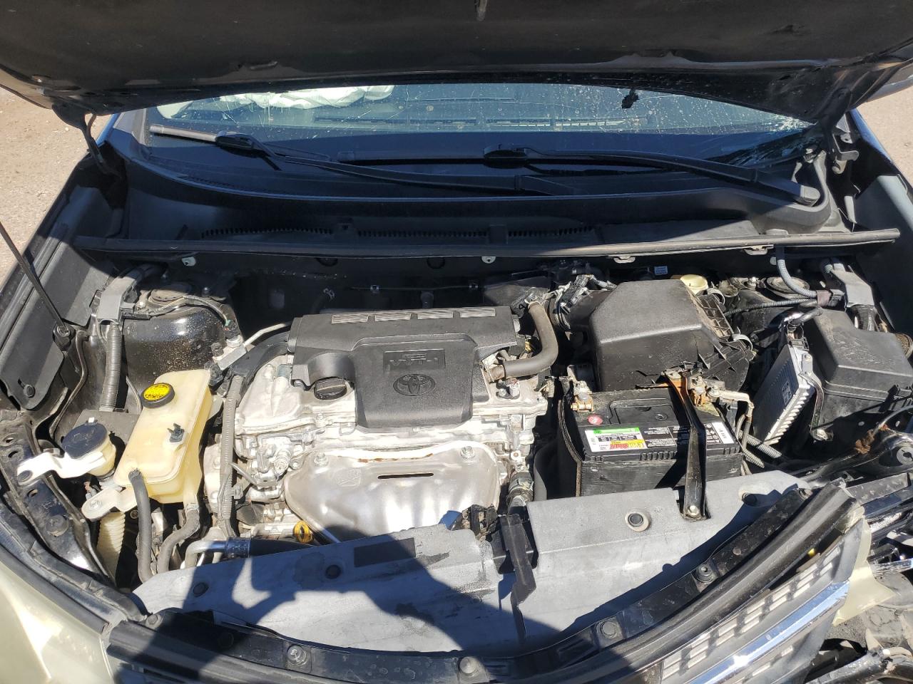 2015 Toyota Rav4 Xle Black vin: 2T3WFREVXFW195899 Damage: Upper Radiator Cover, Broken, Replacement Required