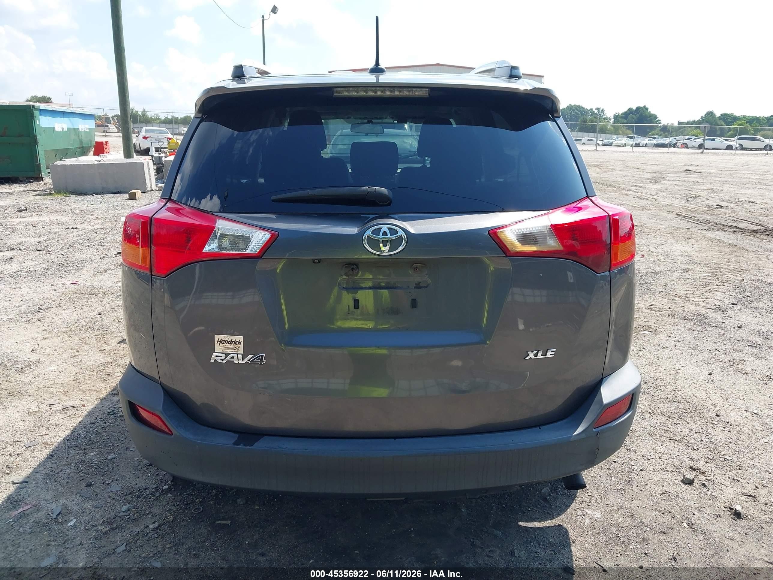 2015 Toyota Rav4 Xle Серый vin: 2T3WFREVXFW209445