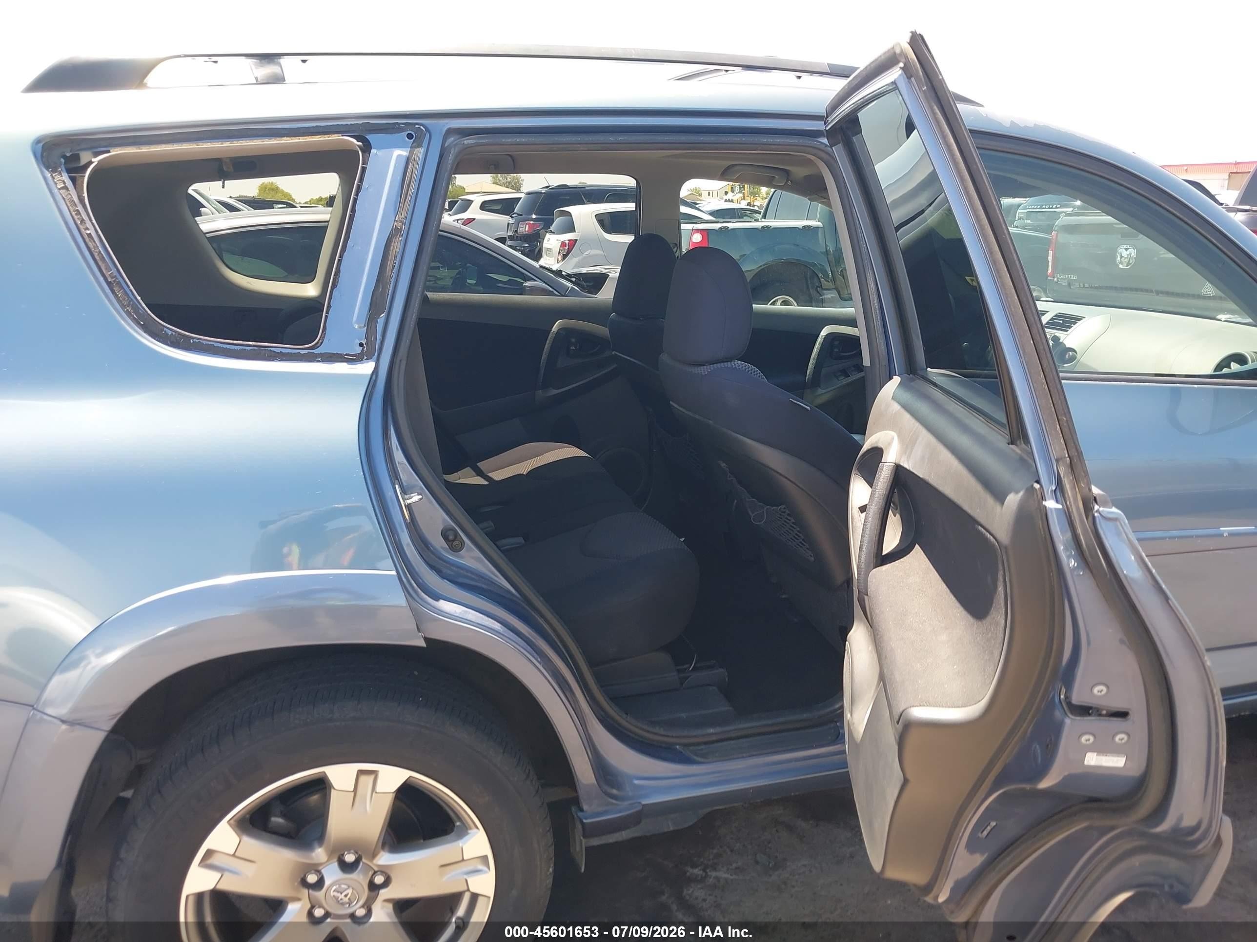 2010 Toyota Rav4 Sport V6 Blue vin: 2T3WK4DV2AW007823