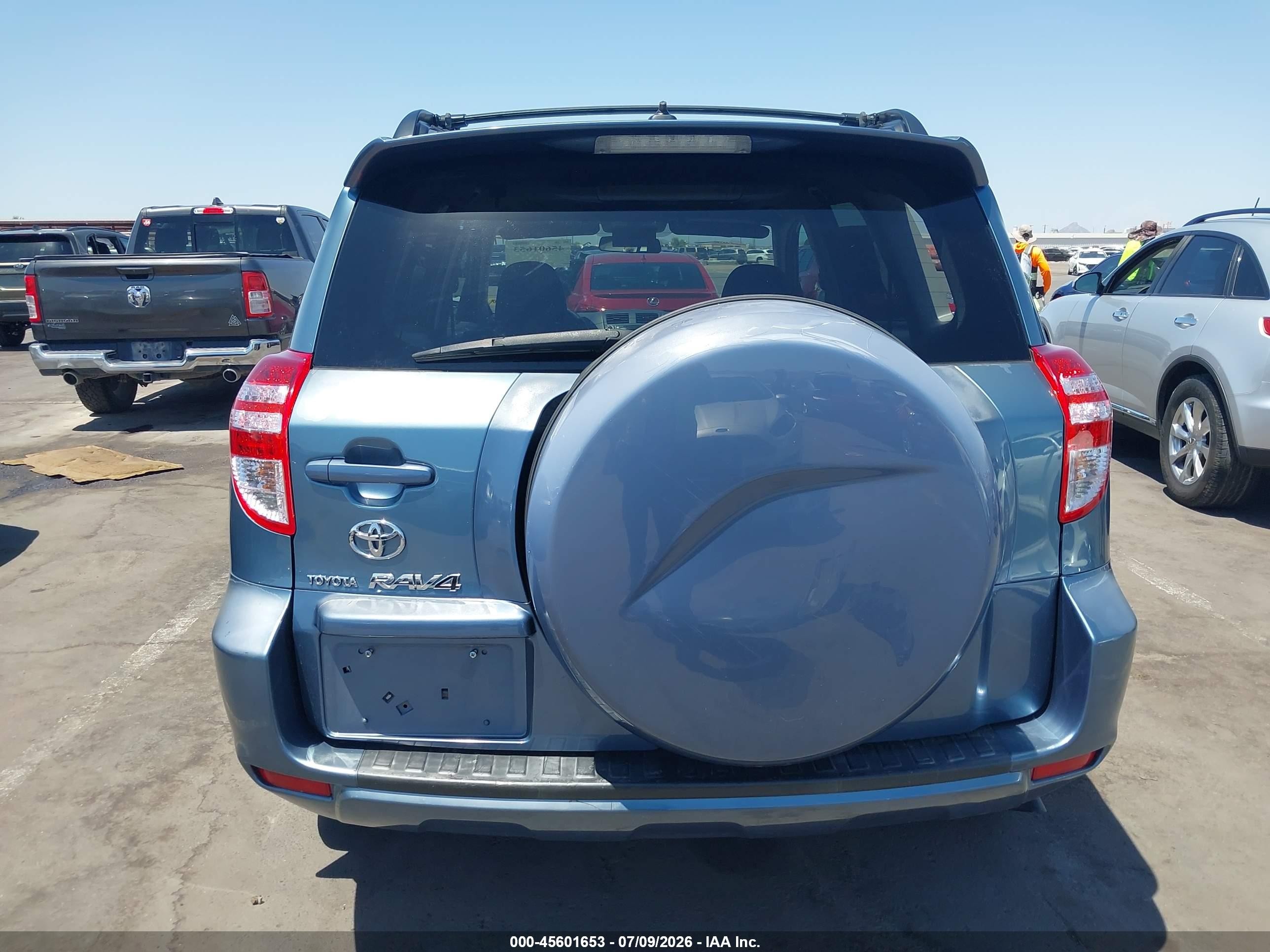 2010 Toyota Rav4 Sport V6 Blue vin: 2T3WK4DV2AW007823
