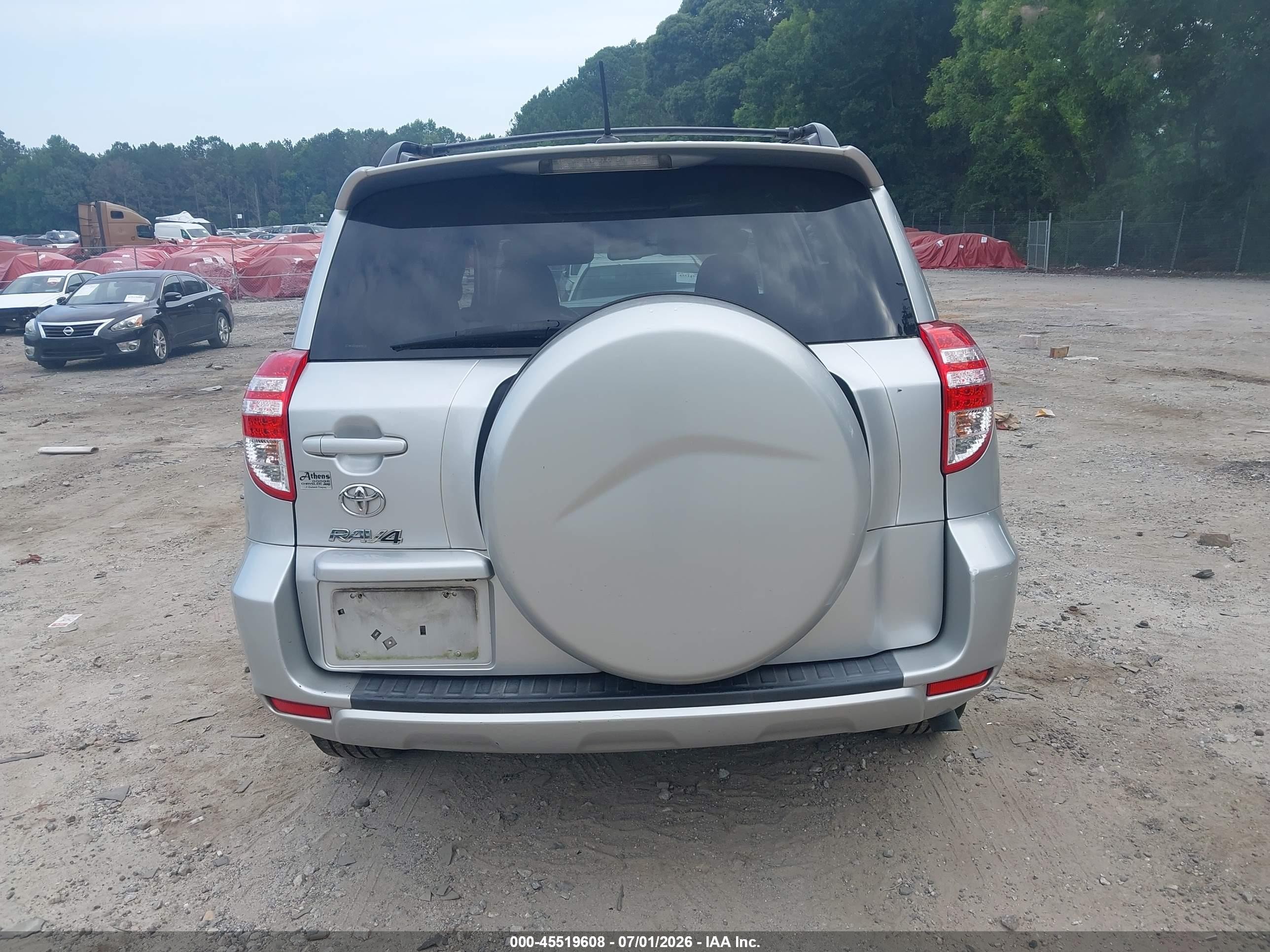2011 Toyota Rav4 Sport V6 Серебряный vin: 2T3WK4DV6BW010726