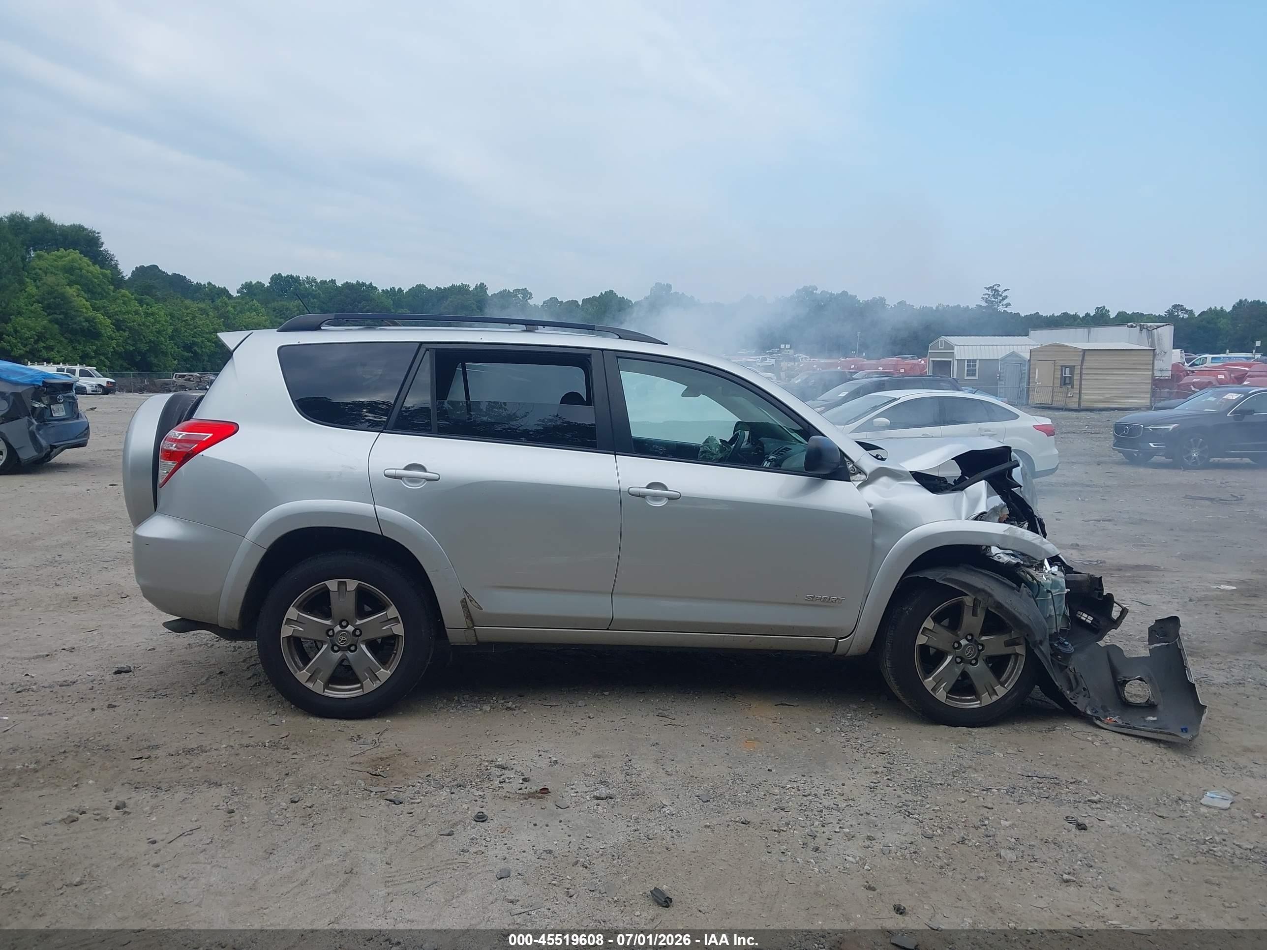 2011 Toyota Rav4 Sport V6 Серебряный vin: 2T3WK4DV6BW010726