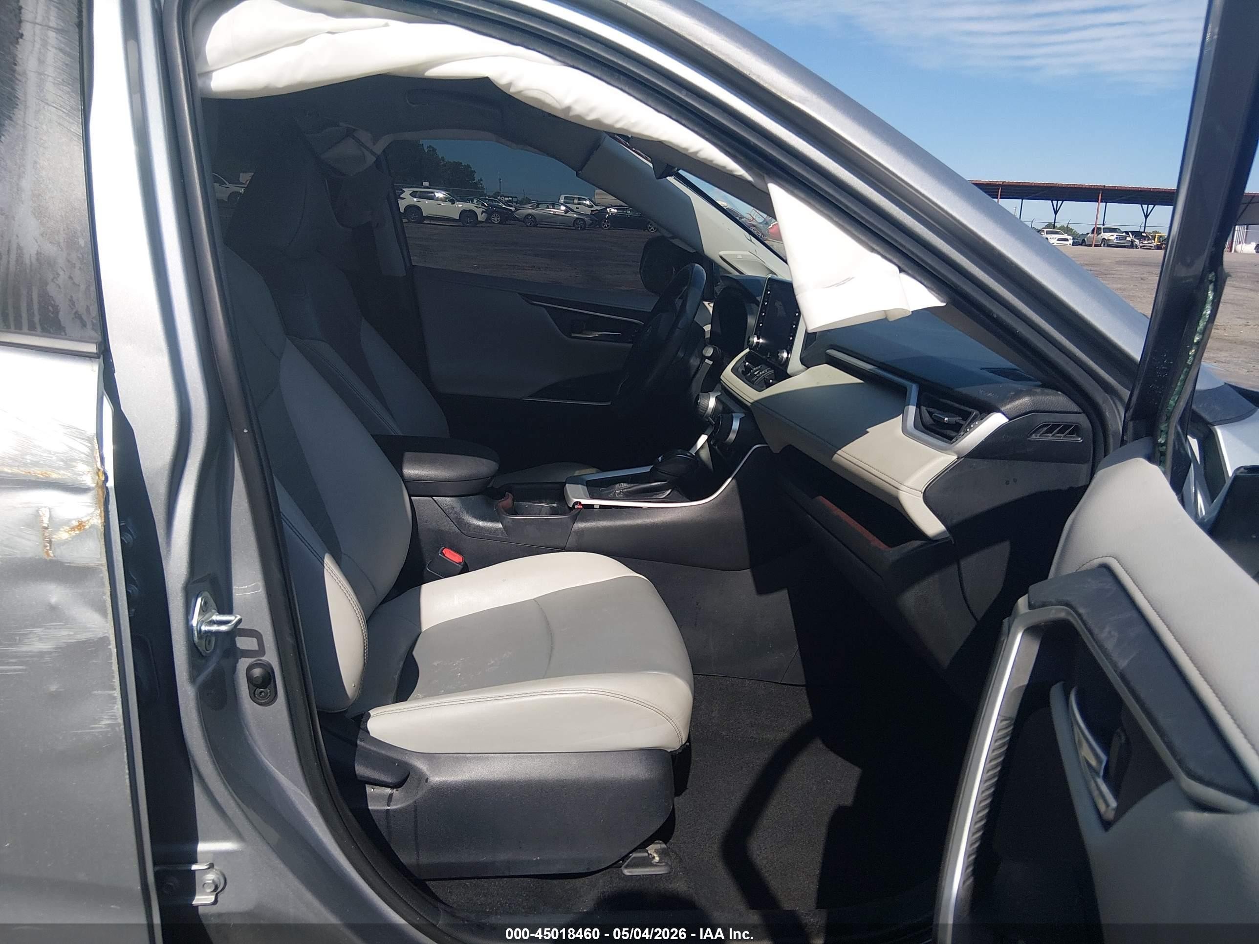 2020 Toyota Rav4 Limited Silver vin: 2T3Y1RFV0LC069909