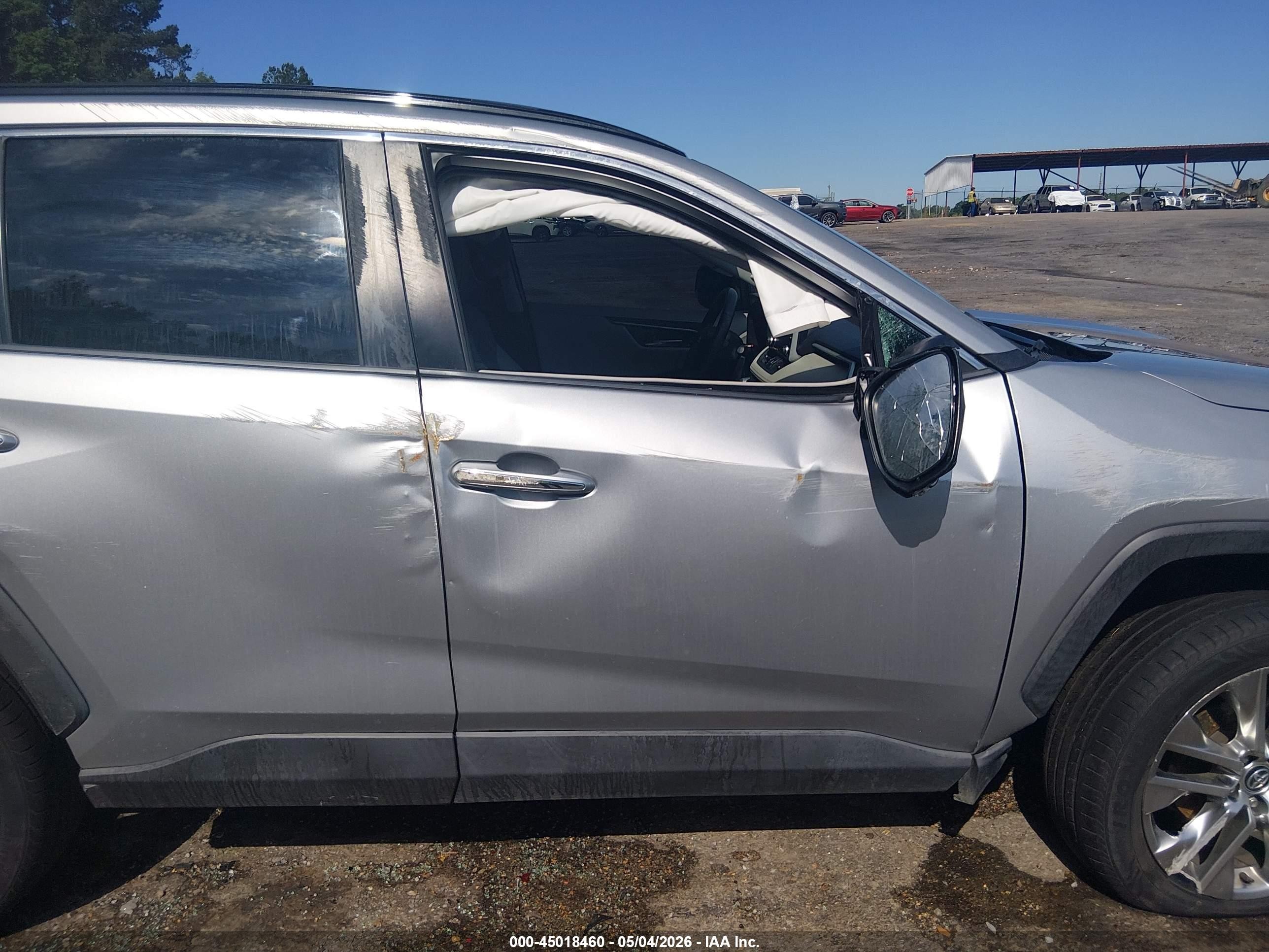 2020 Toyota Rav4 Limited Silver vin: 2T3Y1RFV0LC069909