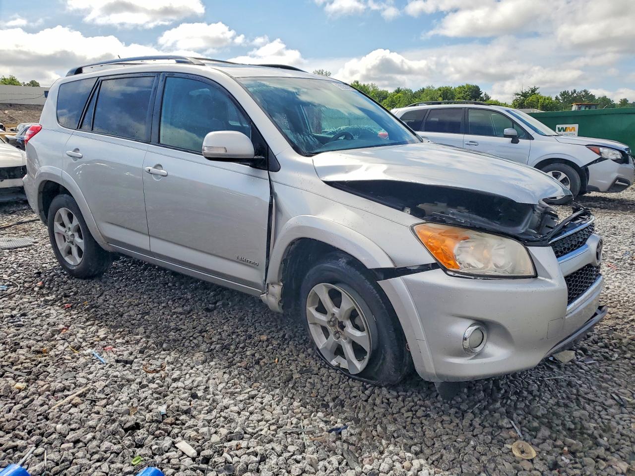 2011 Toyota Rav4 Limited Silver vin: 2T3YF4DV0BW094586
