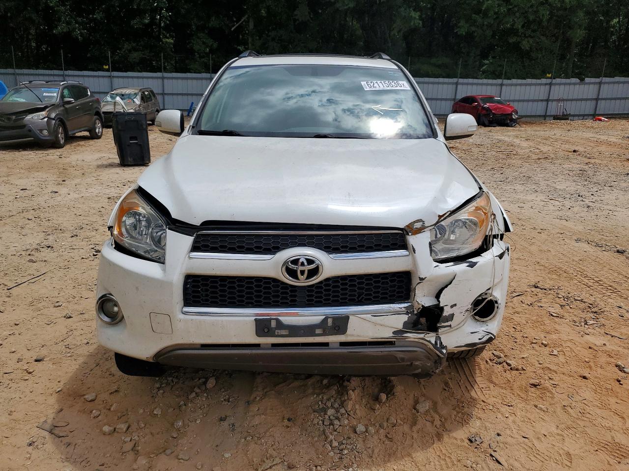 2012 Toyota Rav4 Limited White vin: 2T3YF4DV0CW119312
