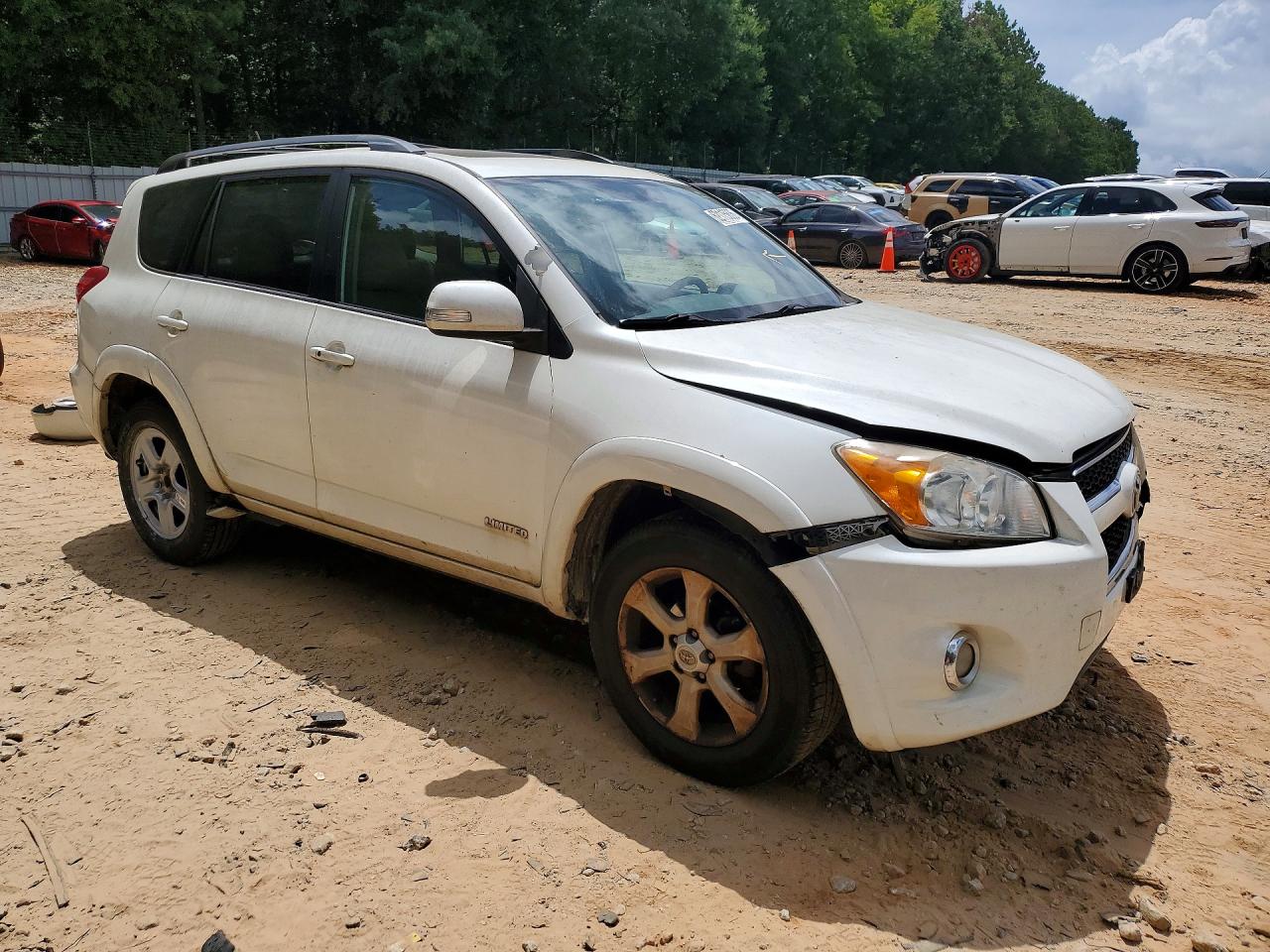 2012 Toyota Rav4 Limited White vin: 2T3YF4DV0CW119312