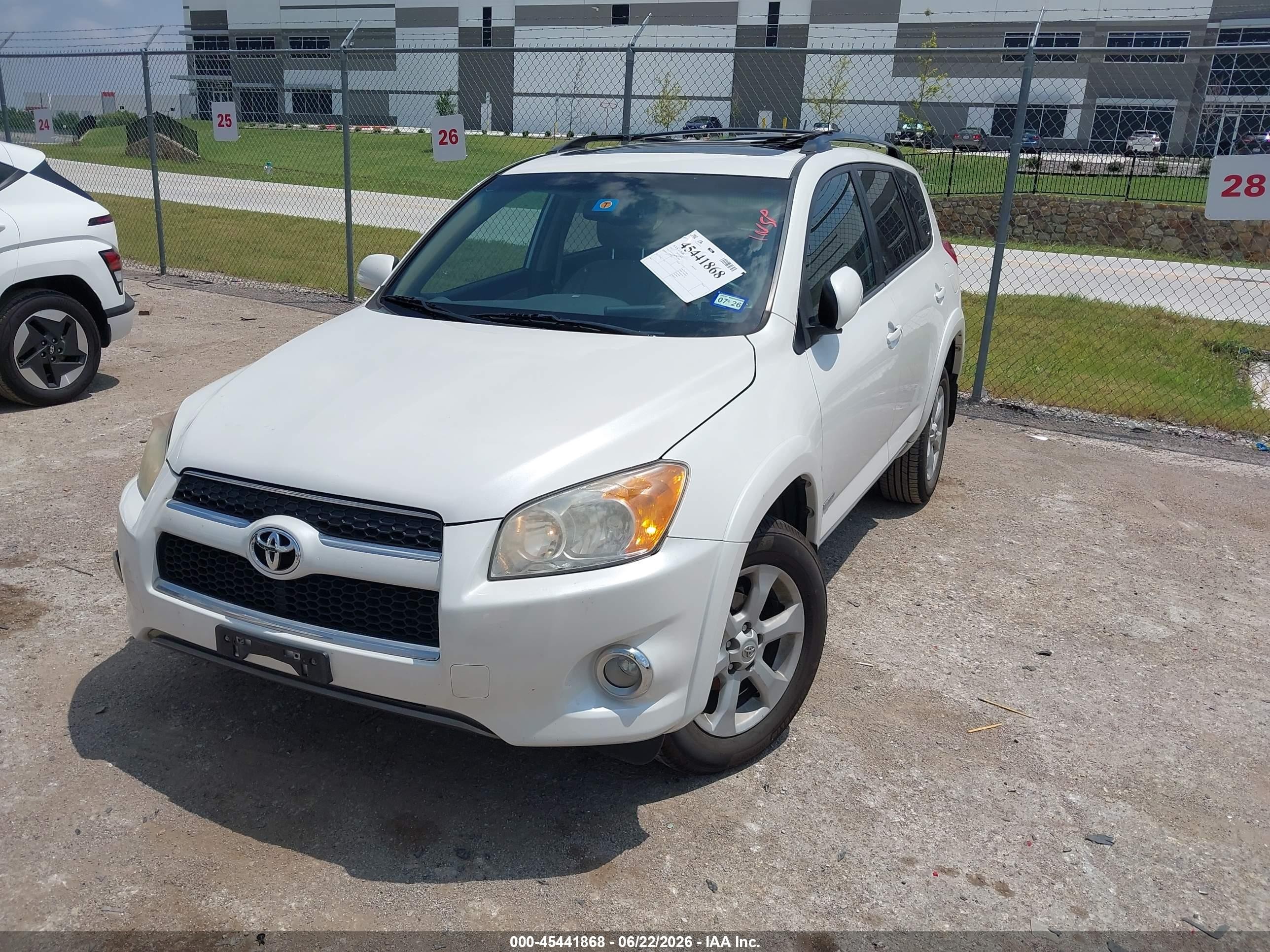 2012 Toyota Rav4 Limited White vin: 2T3YF4DV0CW129564
