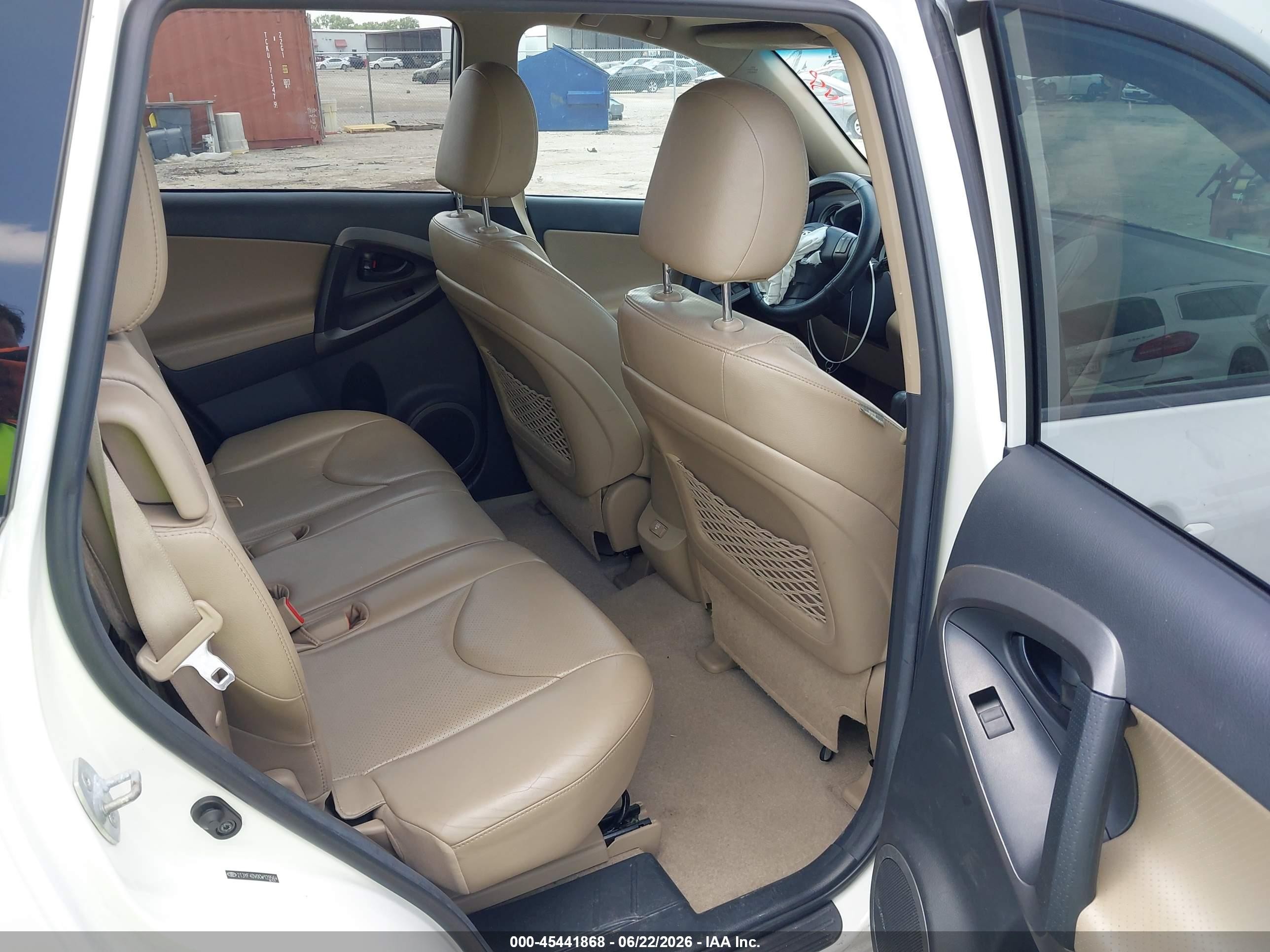 2012 Toyota Rav4 Limited White vin: 2T3YF4DV0CW129564