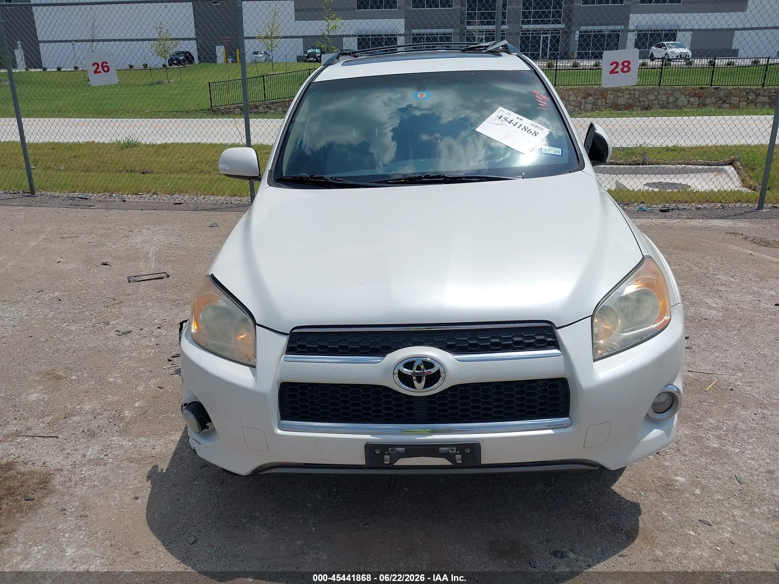 2012 Toyota Rav4 Limited White vin: 2T3YF4DV0CW129564