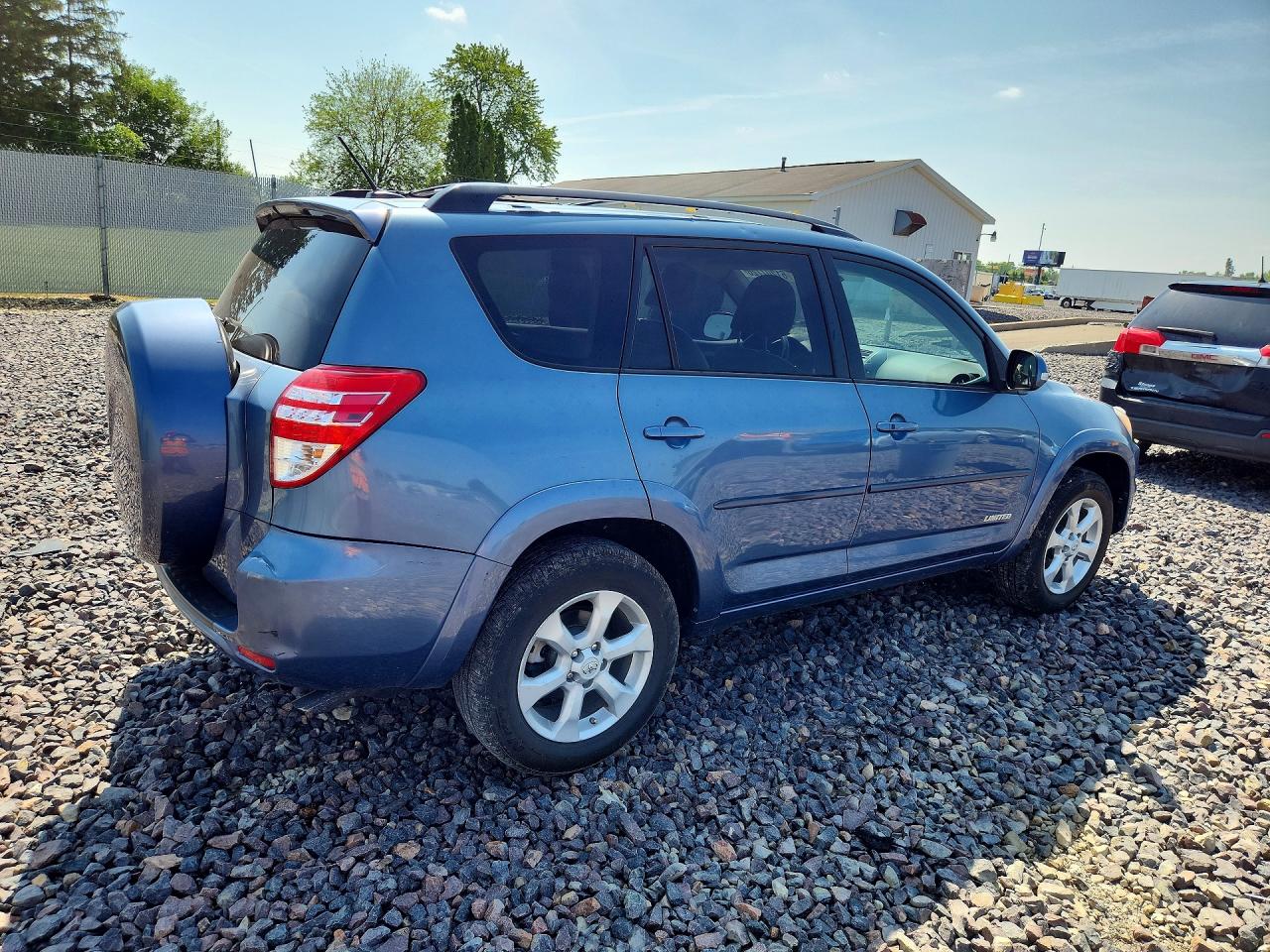 2011 Toyota Rav4 Limited Blue vin: 2T3YF4DV1BW072564