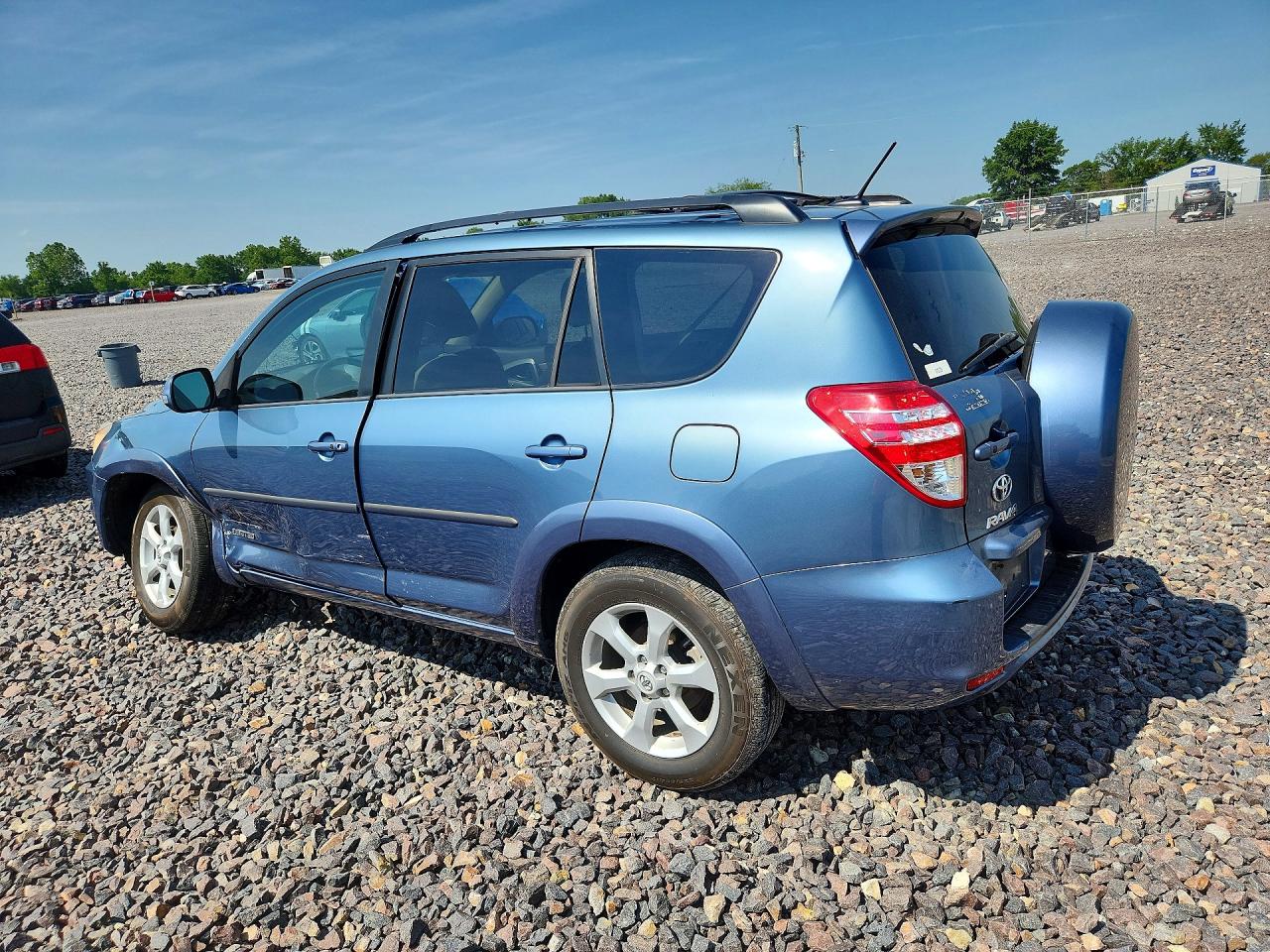 2011 Toyota Rav4 Limited Blue vin: 2T3YF4DV1BW072564