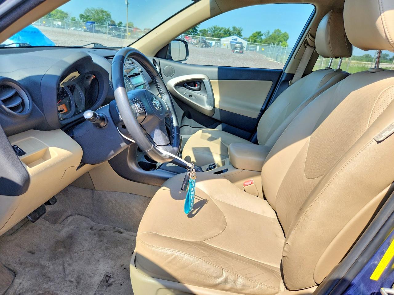 2011 Toyota Rav4 Limited Blue vin: 2T3YF4DV1BW072564