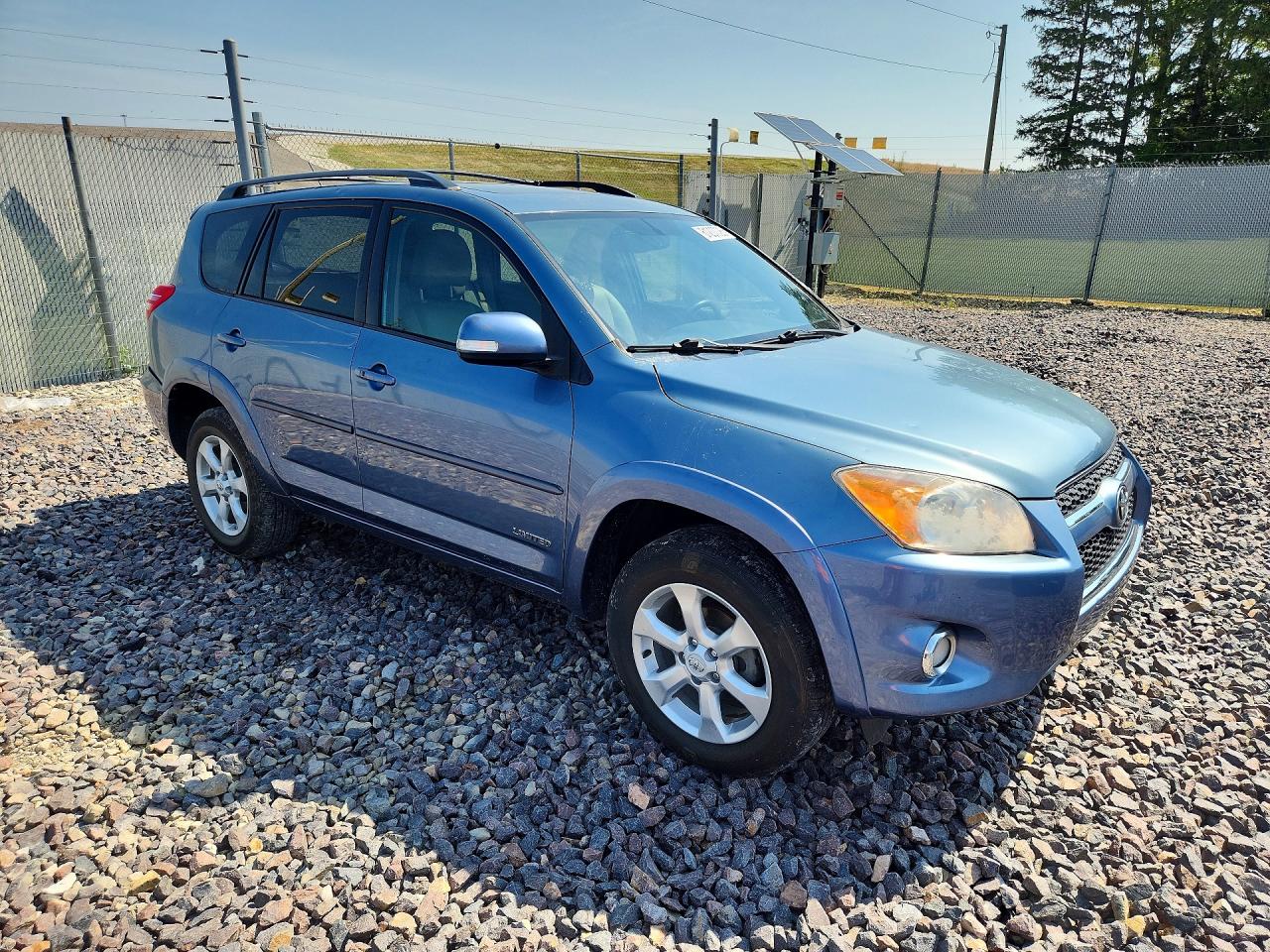 2011 Toyota Rav4 Limited Blue vin: 2T3YF4DV1BW072564