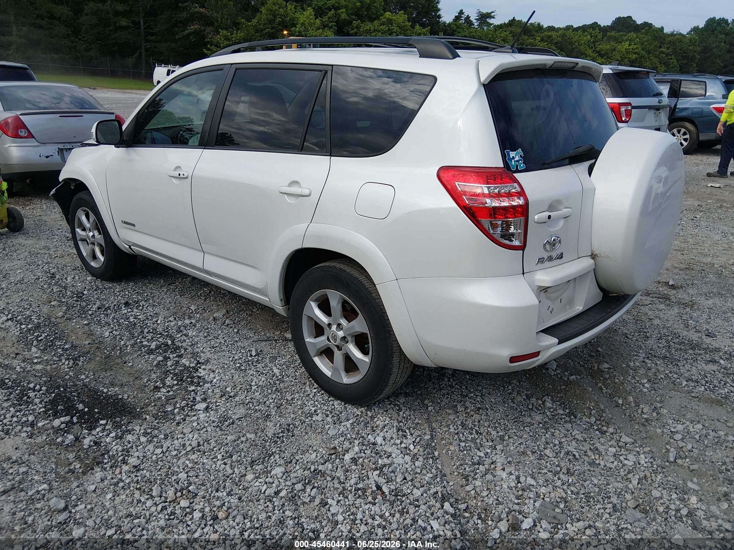 2011 Toyota Rav4 Limited White vin: 2T3YF4DV1BW079076