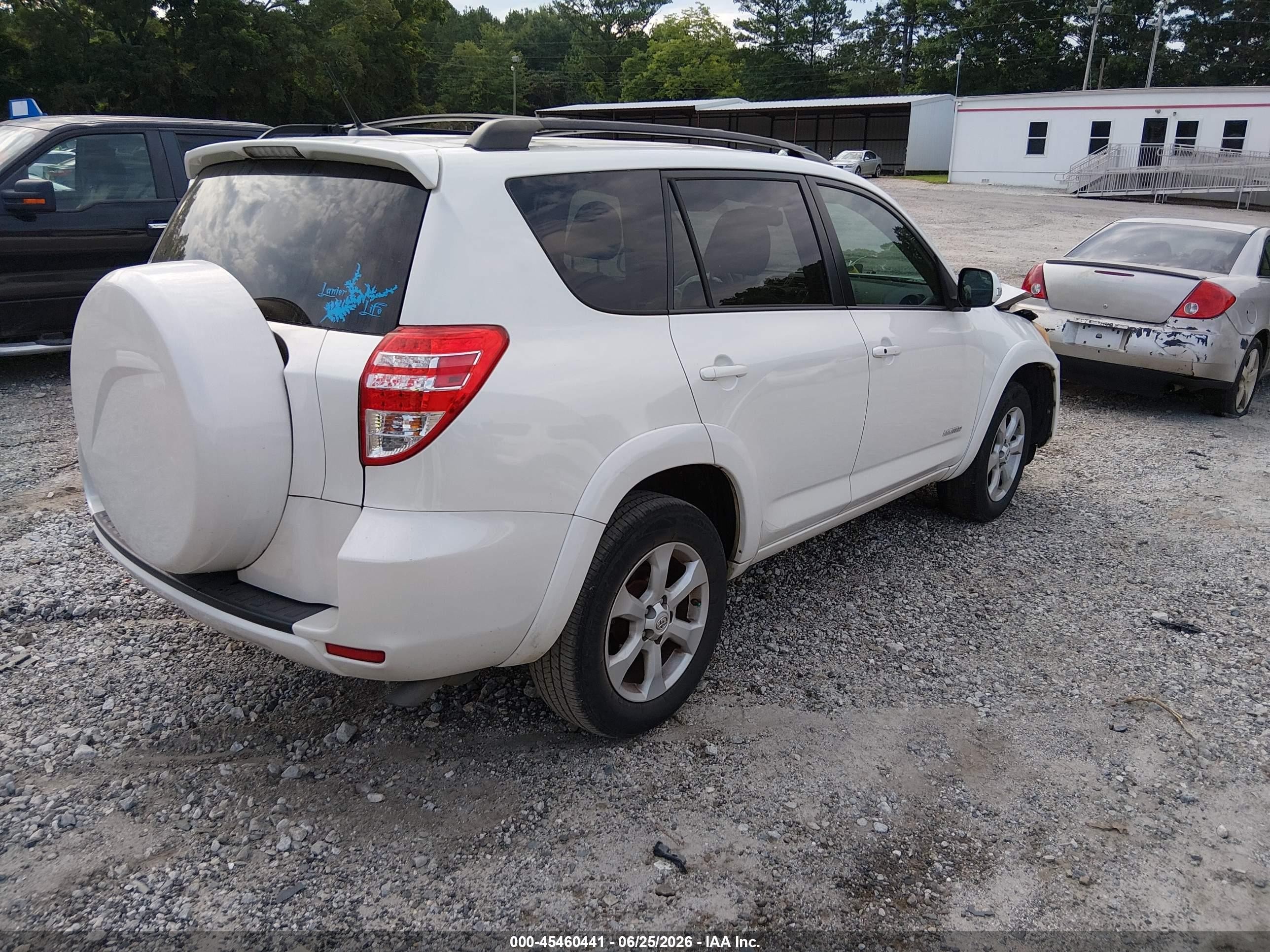 2011 Toyota Rav4 Limited White vin: 2T3YF4DV1BW079076