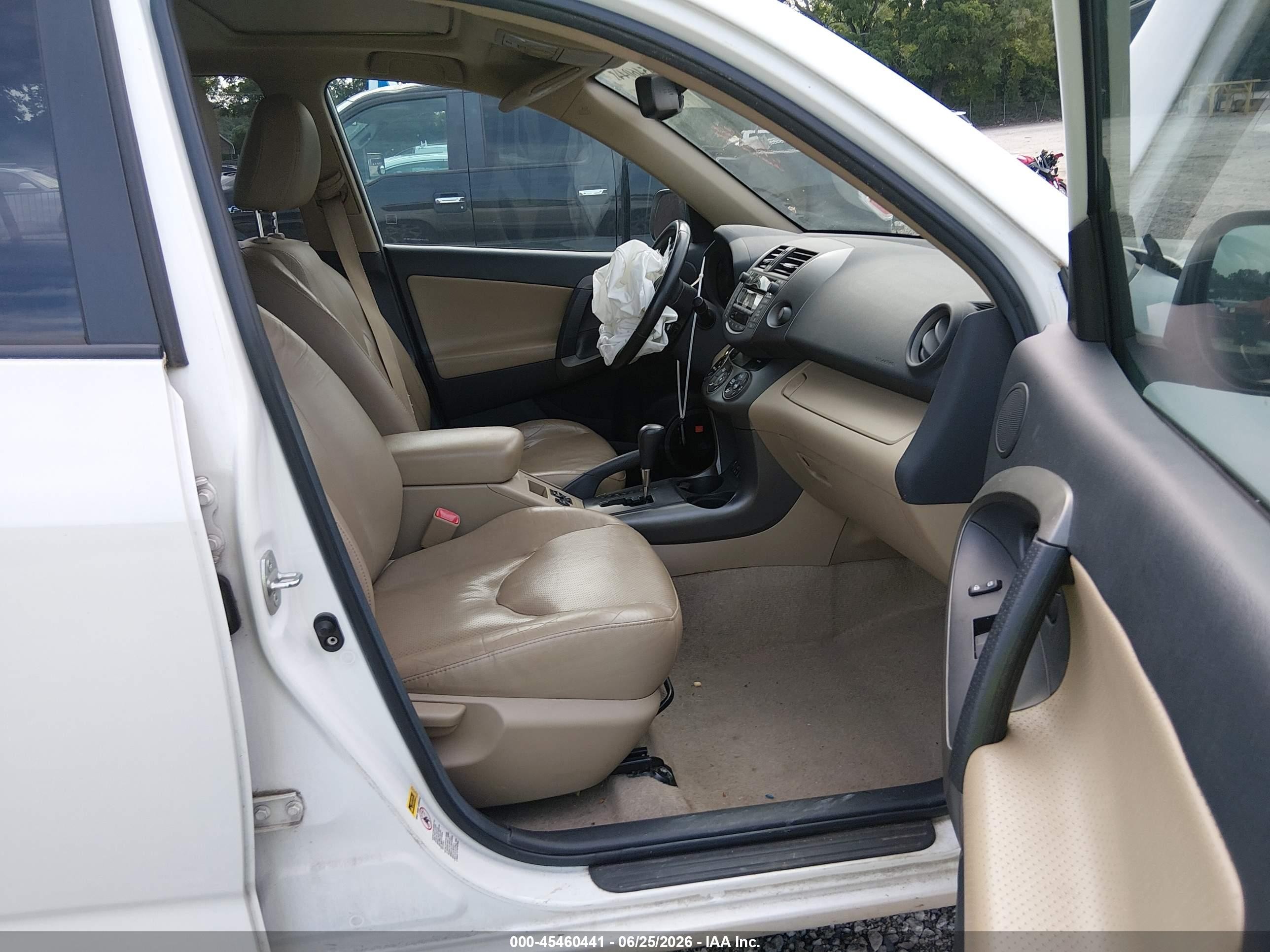 2011 Toyota Rav4 Limited White vin: 2T3YF4DV1BW079076