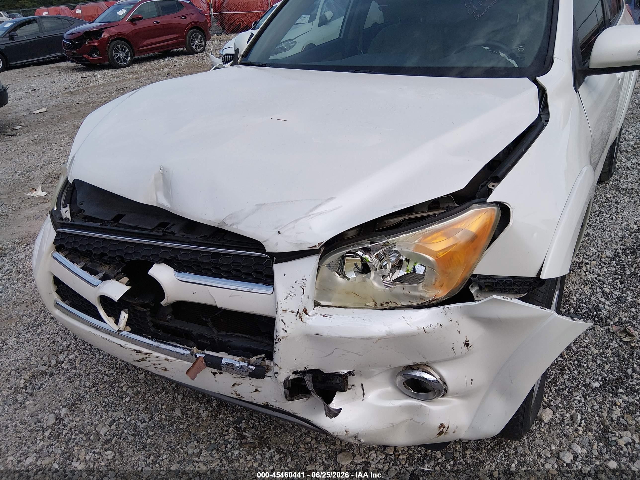 2011 Toyota Rav4 Limited White vin: 2T3YF4DV1BW079076