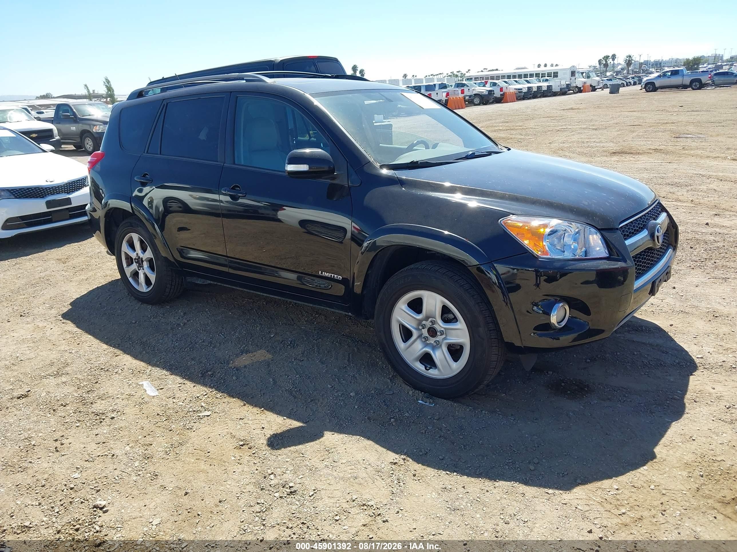 2011 Toyota Rav4 Limited Black vin: 2T3YF4DV1BW097707