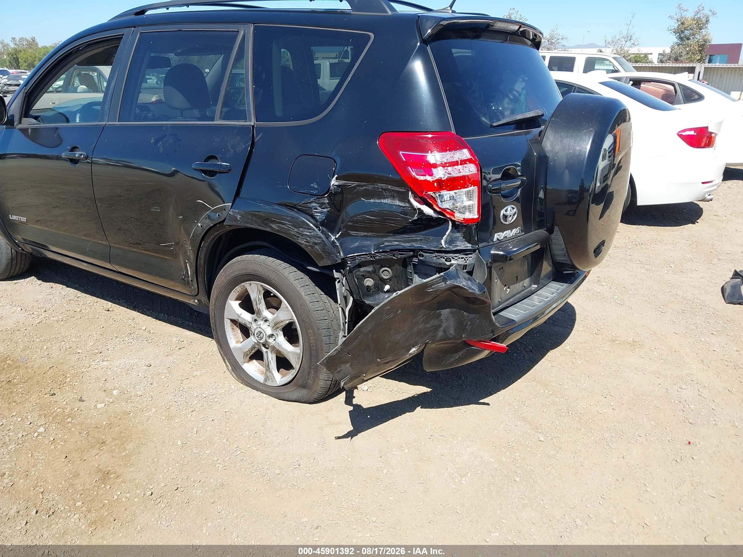 2011 Toyota Rav4 Limited Черный vin: 2T3YF4DV1BW097707