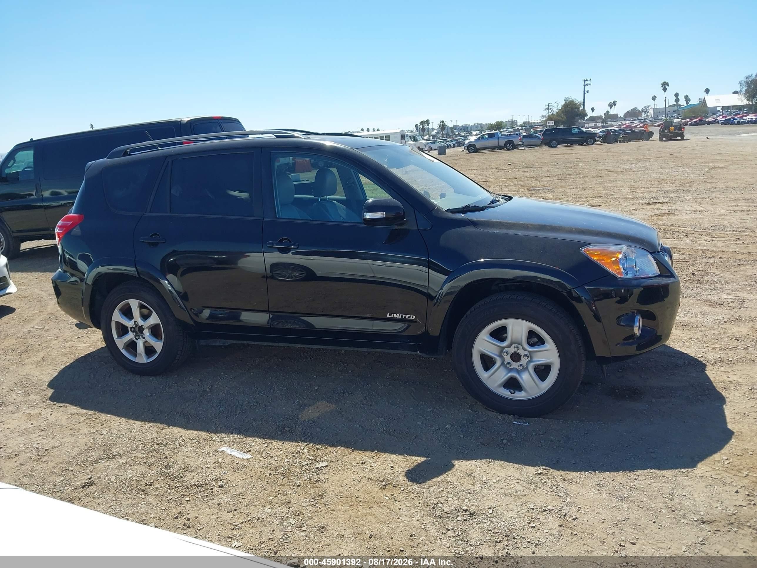 2011 Toyota Rav4 Limited Черный vin: 2T3YF4DV1BW097707