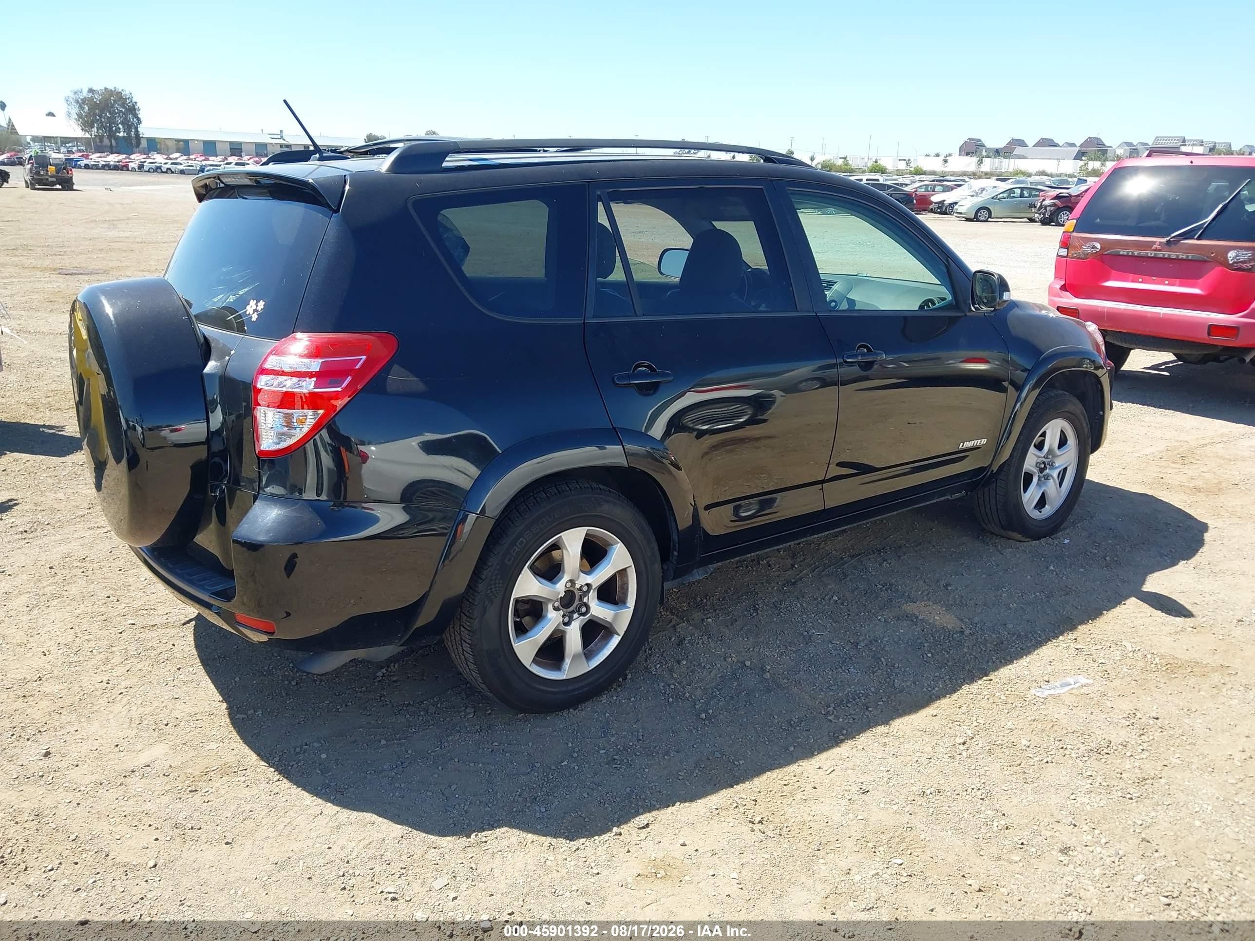 2011 Toyota Rav4 Limited Черный vin: 2T3YF4DV1BW097707