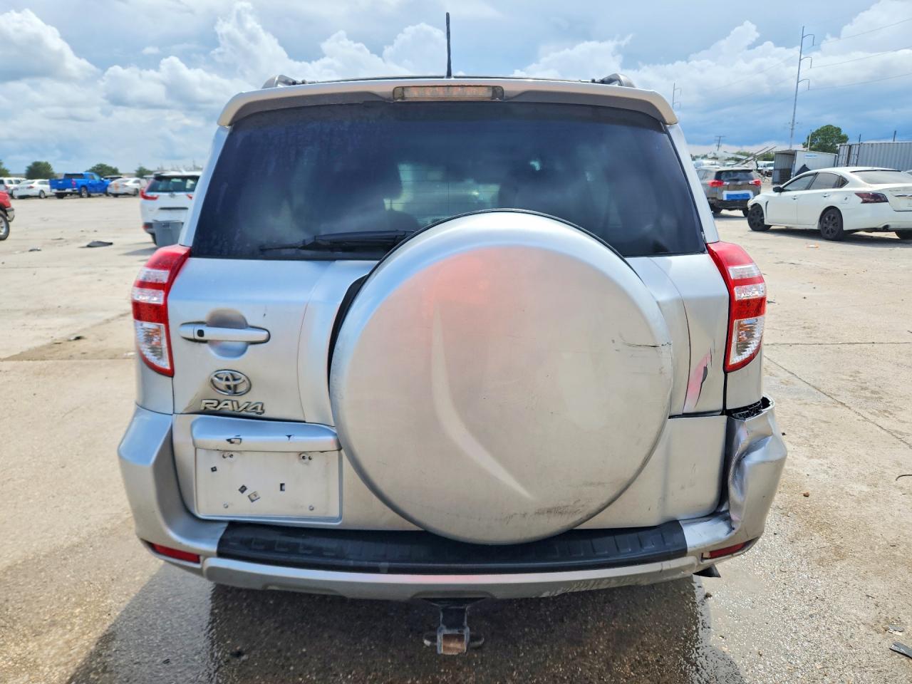 2012 Toyota Rav4 Limited Silver vin: 2T3YF4DV1CW121862