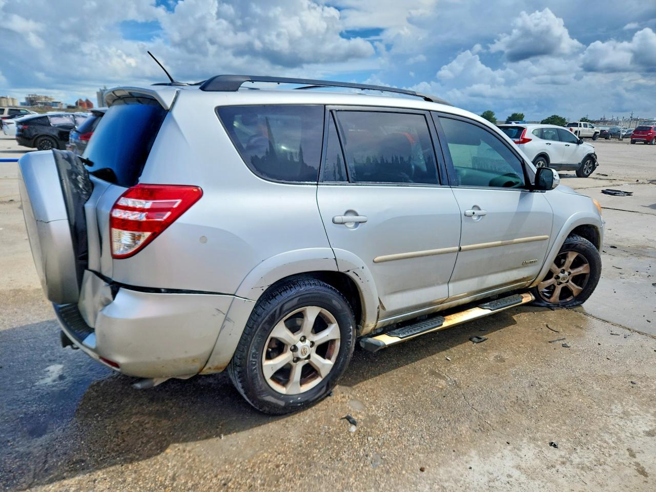 2012 Toyota Rav4 Limited Silver vin: 2T3YF4DV1CW121862