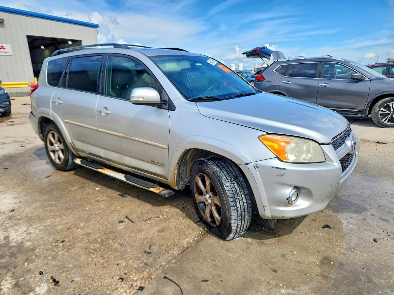 2012 Toyota Rav4 Limited Silver vin: 2T3YF4DV1CW121862