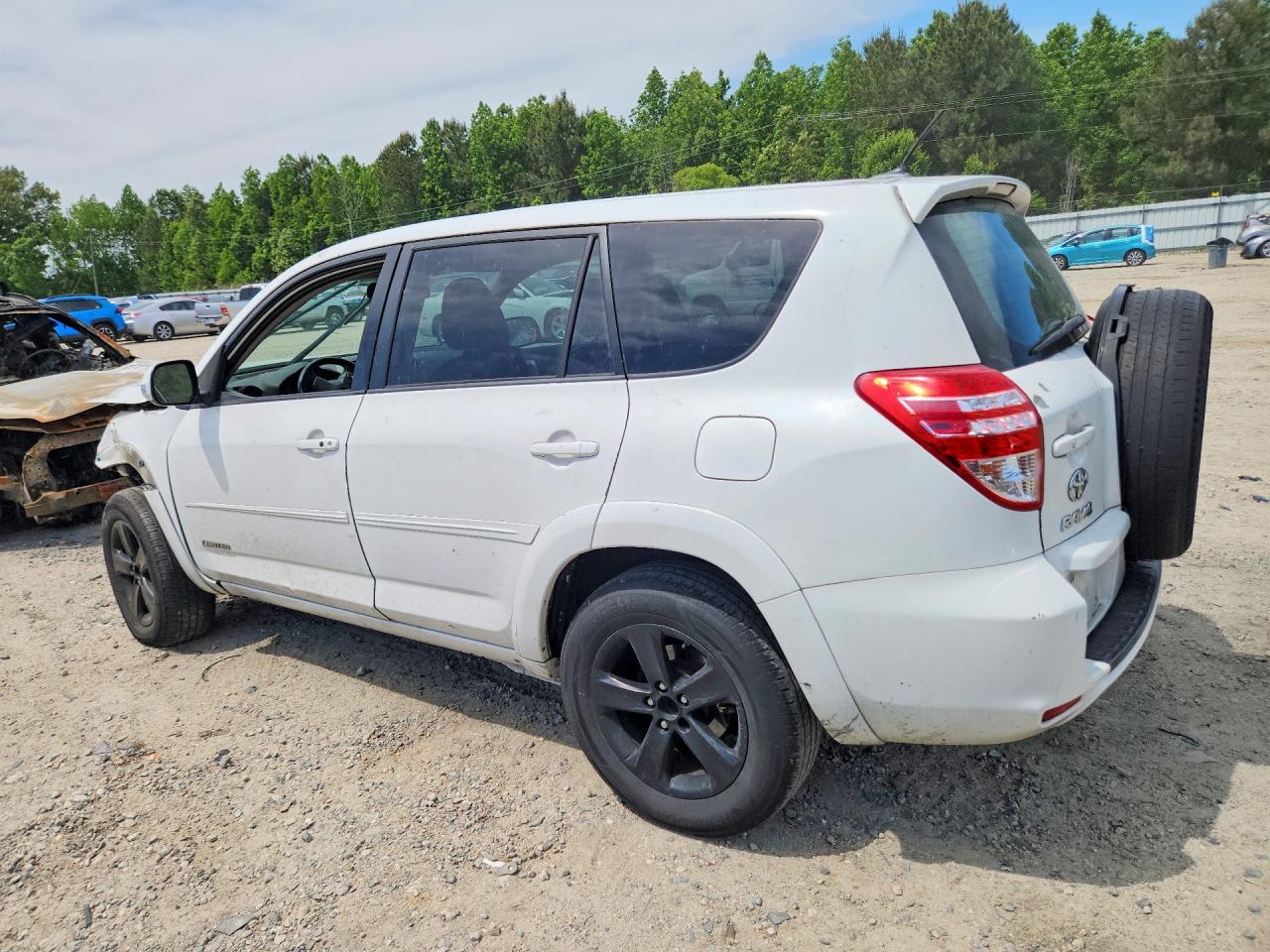 2012 Toyota Rav4 Limited White vin: 2T3YF4DV1CW129492
